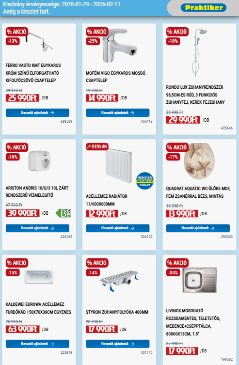 praktiker - Praktiker akciós újság, érvényes 2026.01.29. - 2026.02.11. - page: 2