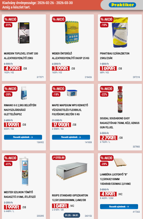 praktiker - Praktiker akciós újság, érvényes 2026.02.26. - 2026.03.30. - page: 3