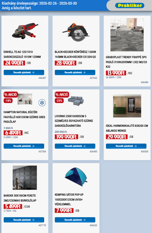 praktiker - Praktiker akciós újság, érvényes 2026.02.26. - 2026.03.30. - page: 14