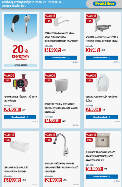 praktiker - Praktiker akciós újság, érvényes 2026.02.26. - 2026.03.30. - page: 2