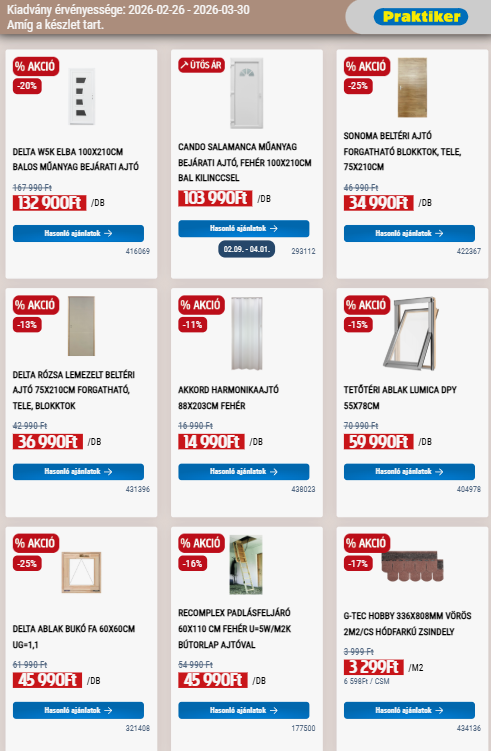 praktiker - Praktiker akciós újság, érvényes 2026.02.26. - 2026.03.30. - page: 12