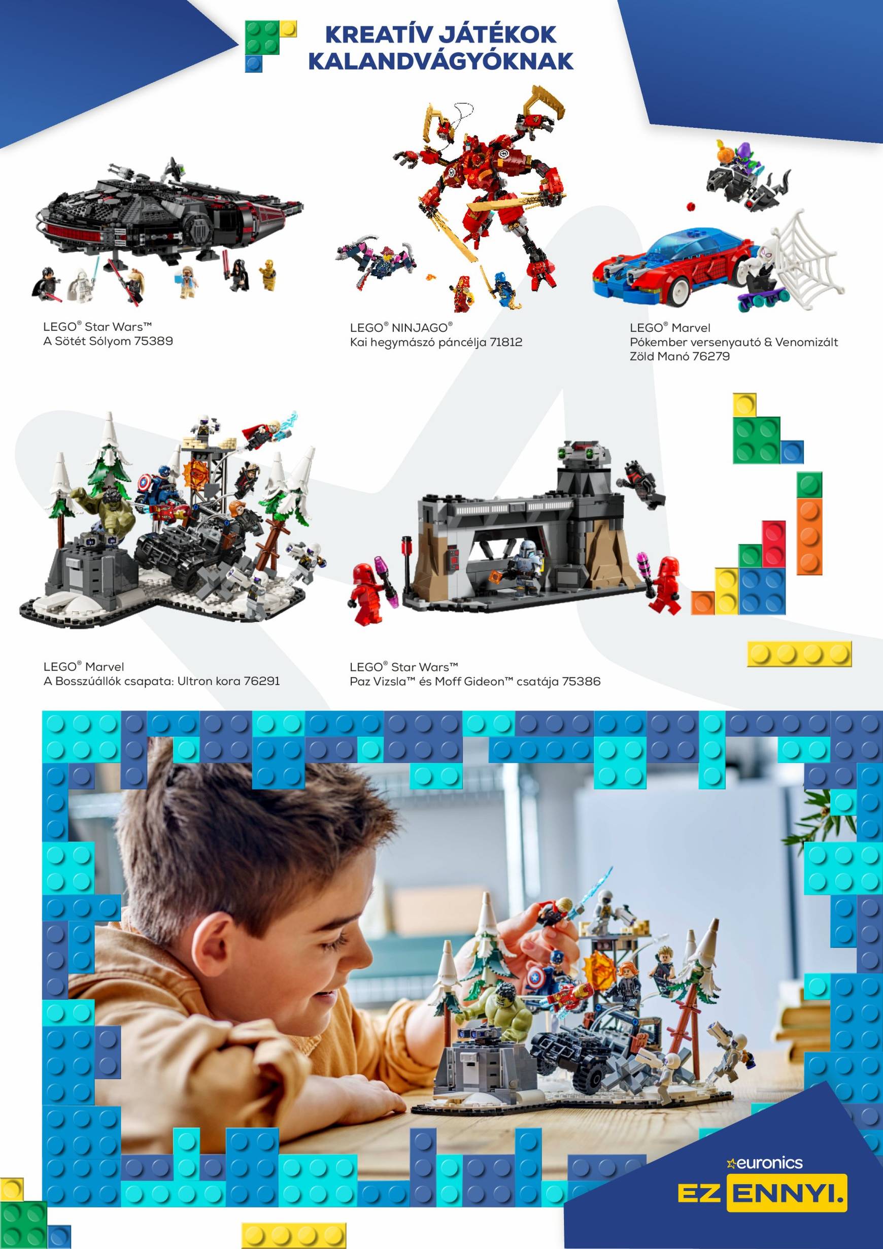 euronics - Euronics - Lego akciós újság, érvényes 10.17. - 12.18. - page: 7