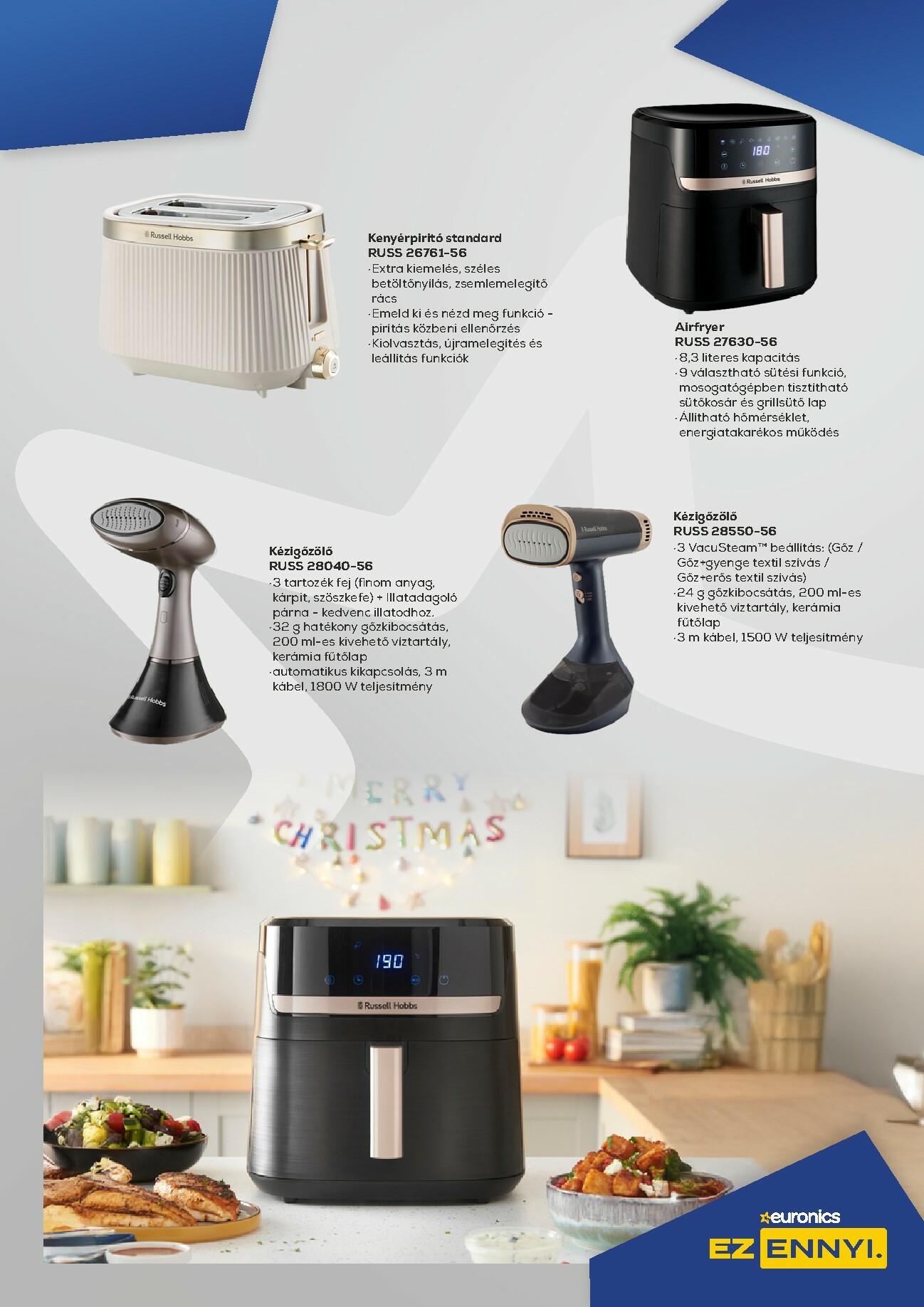 euronics - Euronics - Karácsonyi katalógus akciós újság, érvényes 12.09. - 12.22. - page: 7