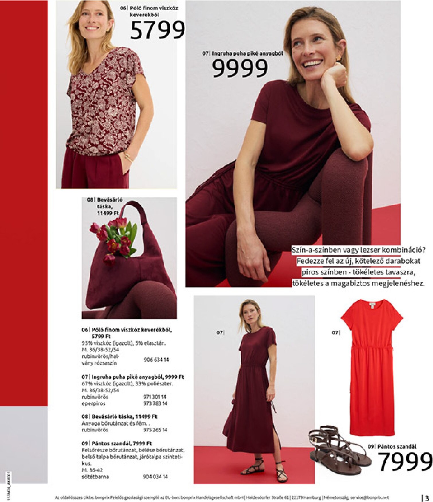 bonprix - Bonprix - Csupa piros akciós újság, érvényes 2026.03.30. - 2026.04.27. - page: 5