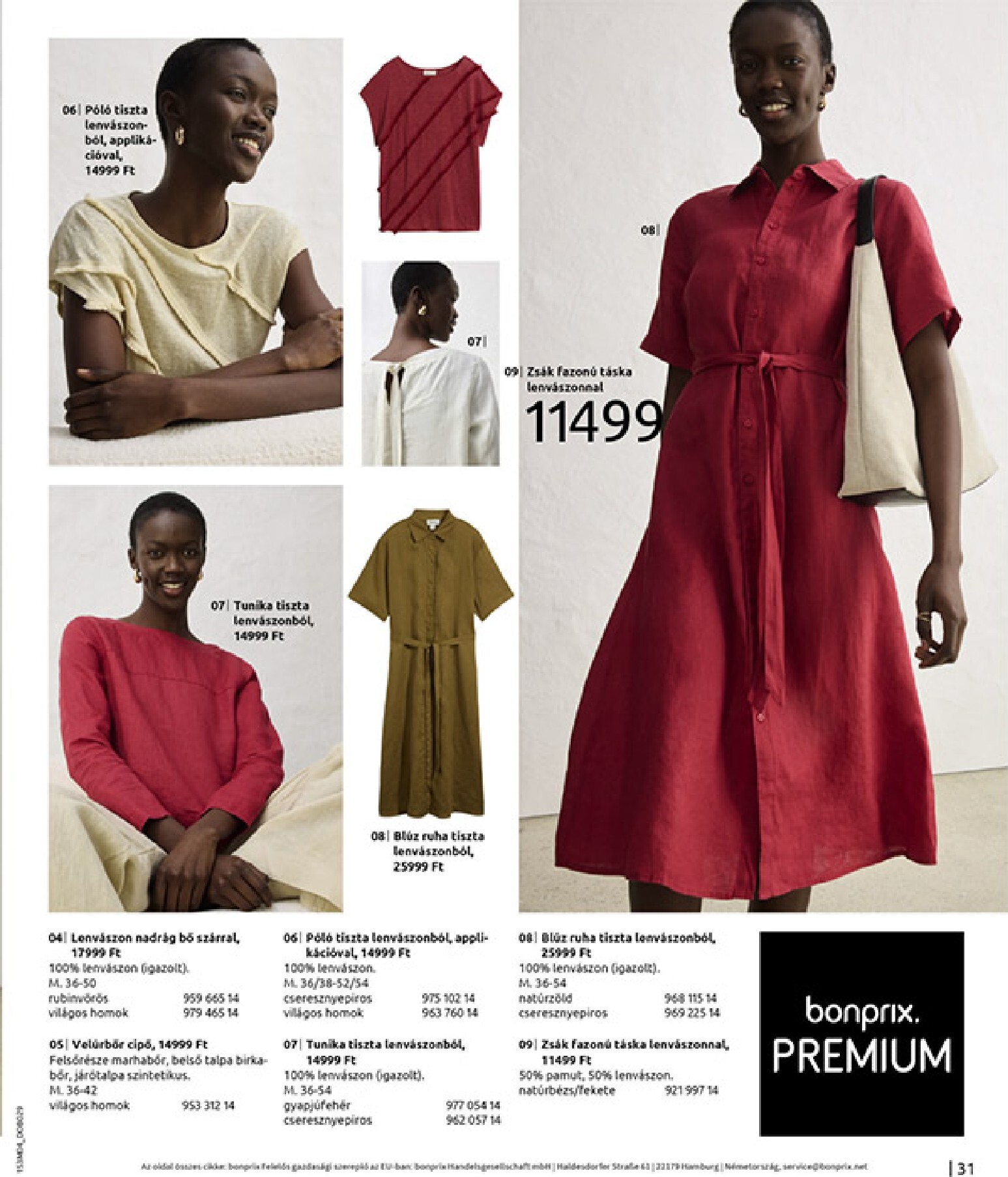 bonprix - Bonprix - Csupa piros akciós újság, érvényes 2026.03.30. - 2026.04.27. - page: 33