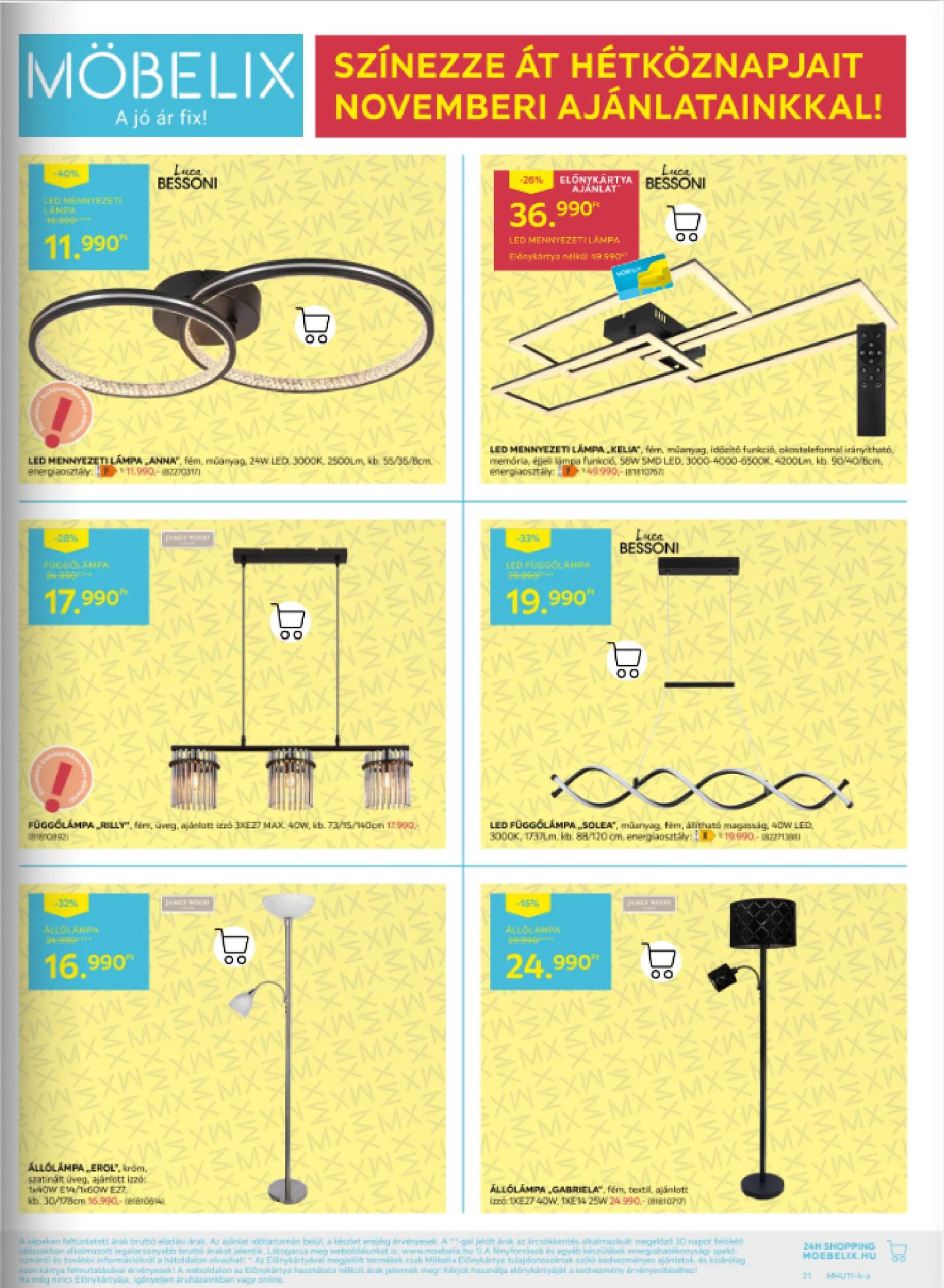 mobelix - Möbelix akciós újság, érvényes 10.28. - 11.10. - page: 21