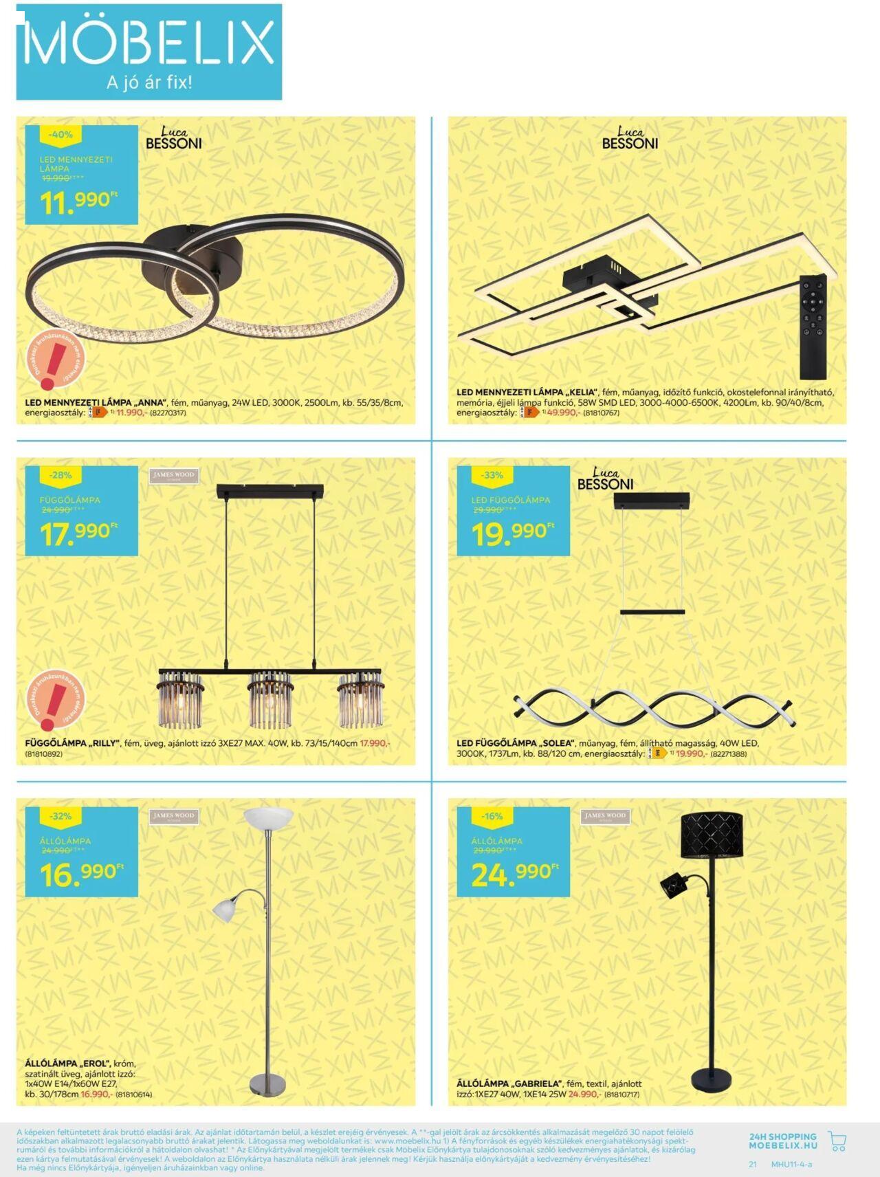 mobelix - Akciós újság új Möbelix 2024.10.28. - 2024.11.10. - page: 21