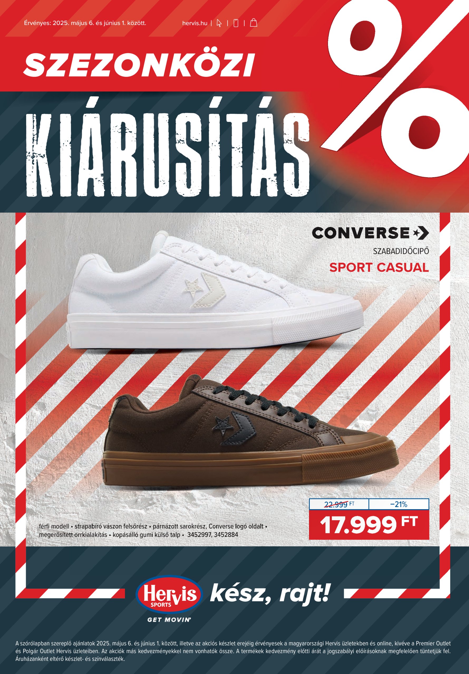 hervis - Hervis akciós újság, érvényes 05.06. - 06.01.