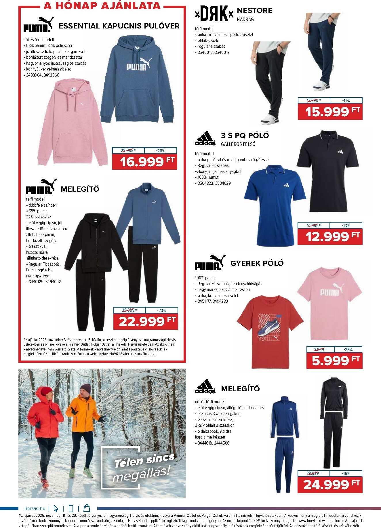 hervis - Hervis akciós újság, érvényes 11.11. - 11.23. - page: 8