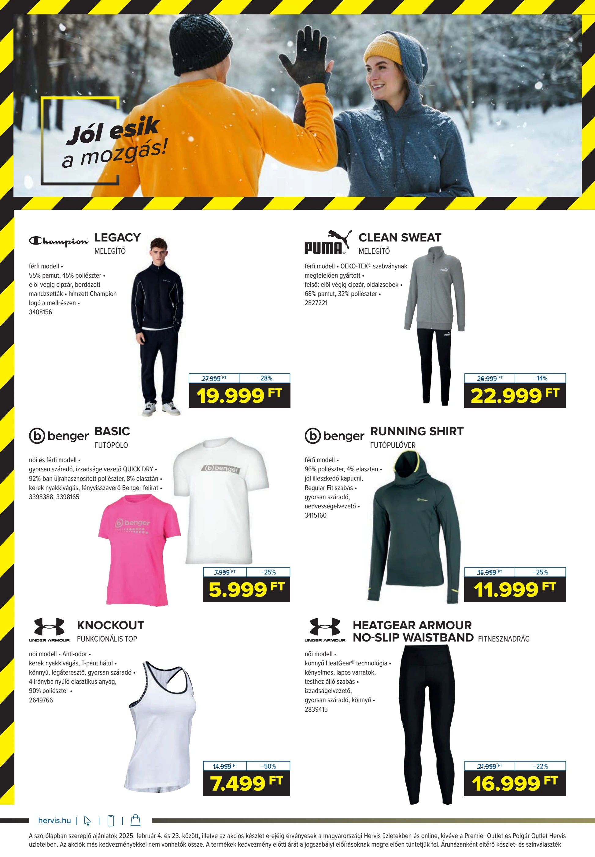 hervis - Hervis akciós újság, érvényes 2026.02.04. - 2026.02.23. - page: 8