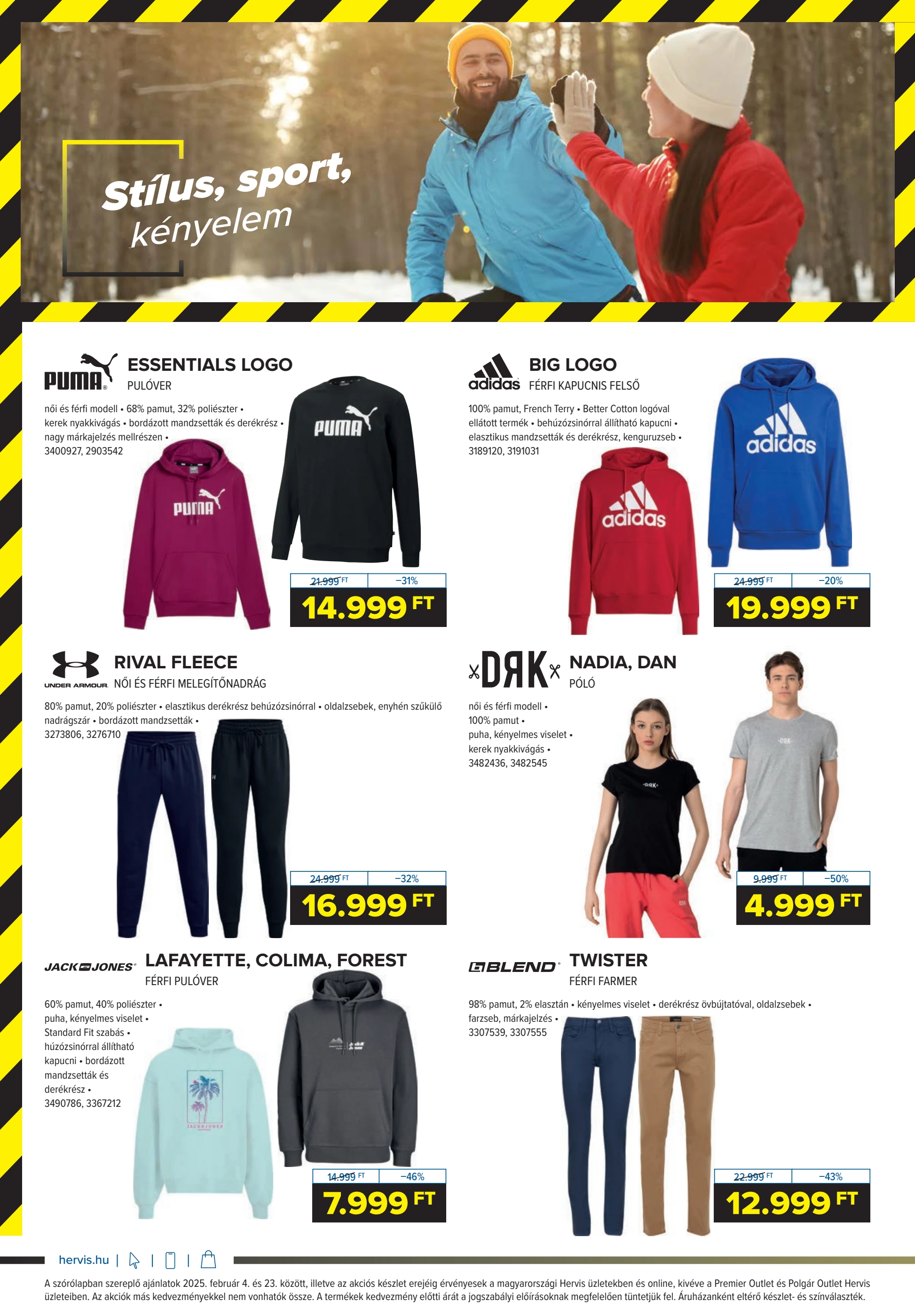 hervis - Hervis akciós újság, érvényes 2026.02.04. - 2026.02.23. - page: 6