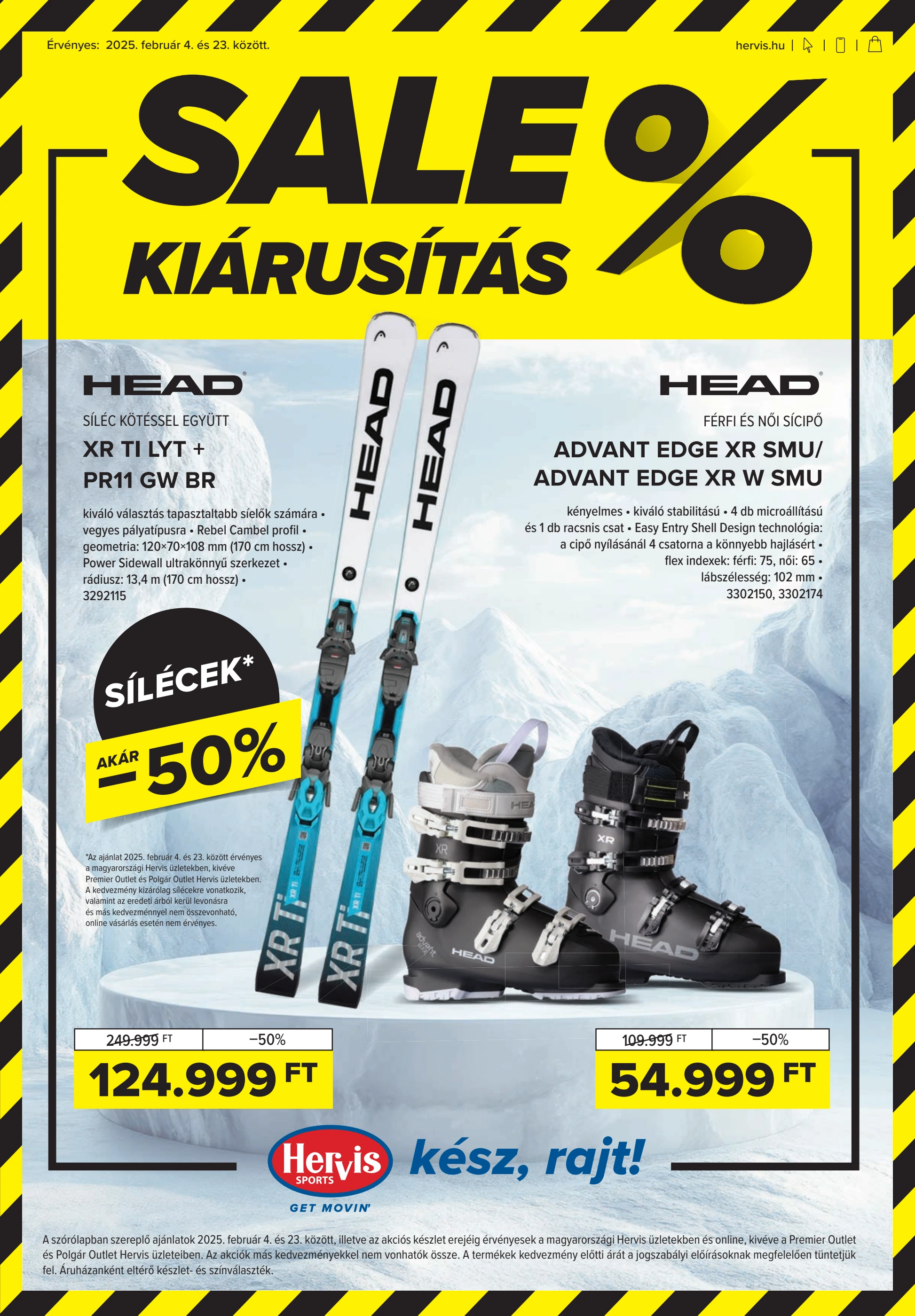 hervis - Hervis akciós újság, érvényes 2026.02.04. - 2026.02.23. - page: 1
