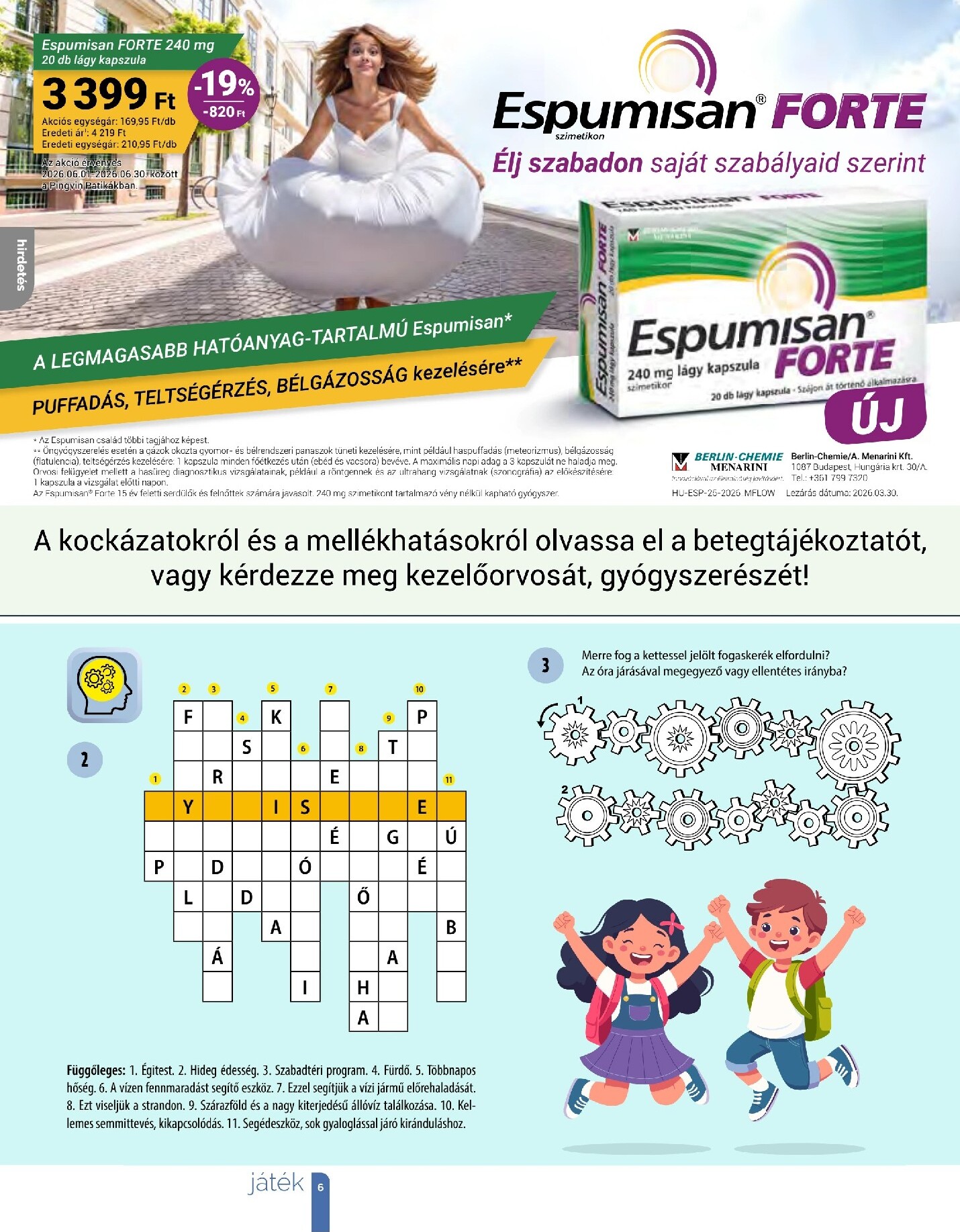 pingvin-patika - Aktuális Pingvin Patika - Magazin szórólap érvényes hétfőtől 2026.06.01.-től keddtől 2026.06.30.-ig - page: 6