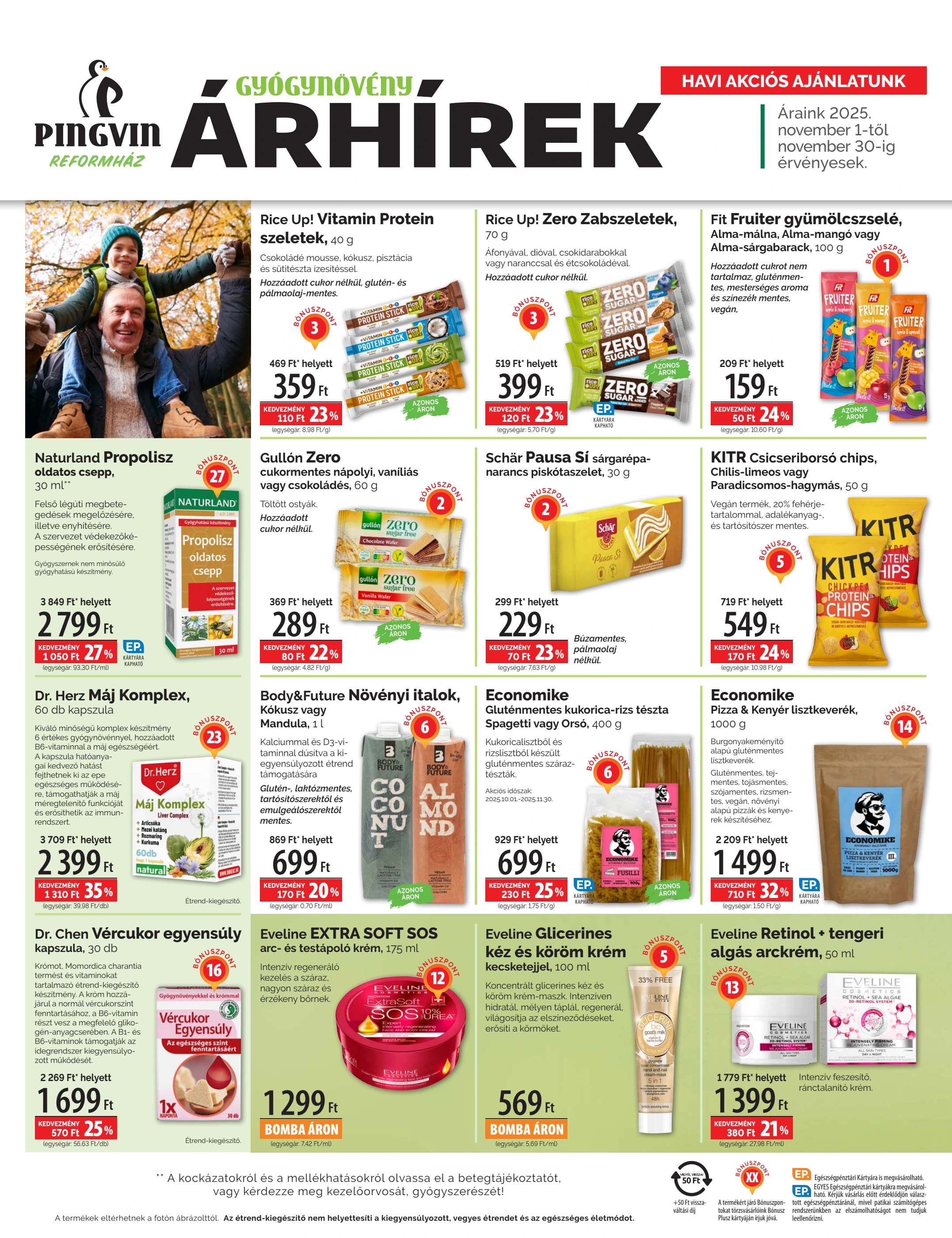 pingvin-patika - Pingvin Patika - Reformház Árhírek akciós újság, érvényes 11.01. - 11.30. - page: 2