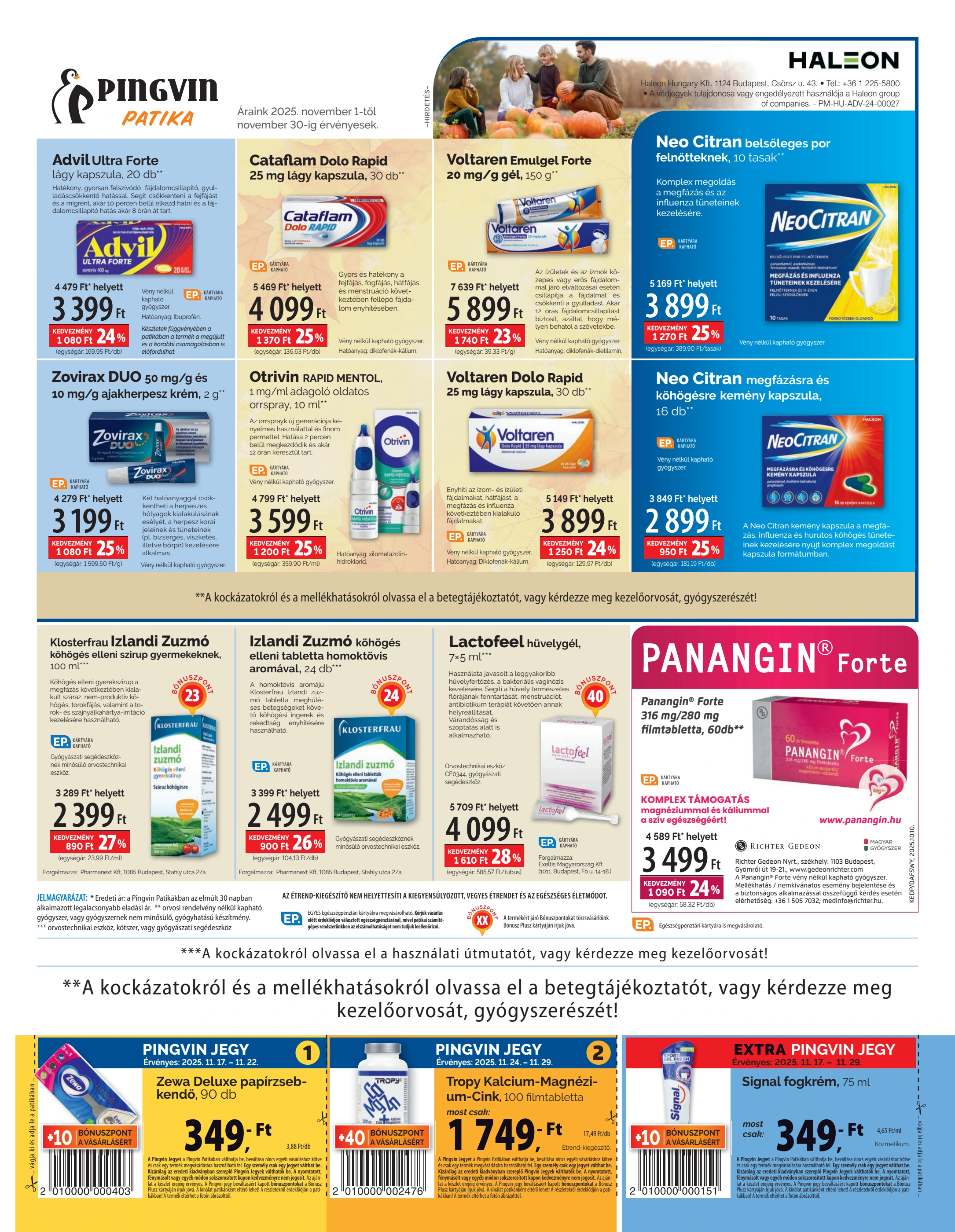 pingvin-patika - Pingvin Patika - Árhírek akciós újság, érvényes 11.01. - 11.30. - page: 5