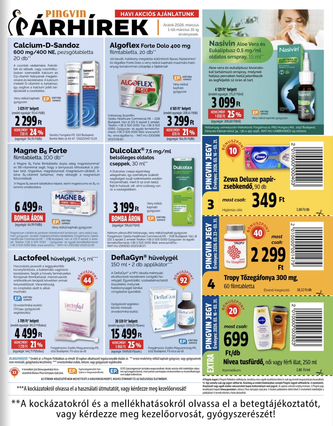 pingvin-patika - Pingvin Patika akciós újság, érvényes 2026.03.01. - 2026.03.31. - page: 5