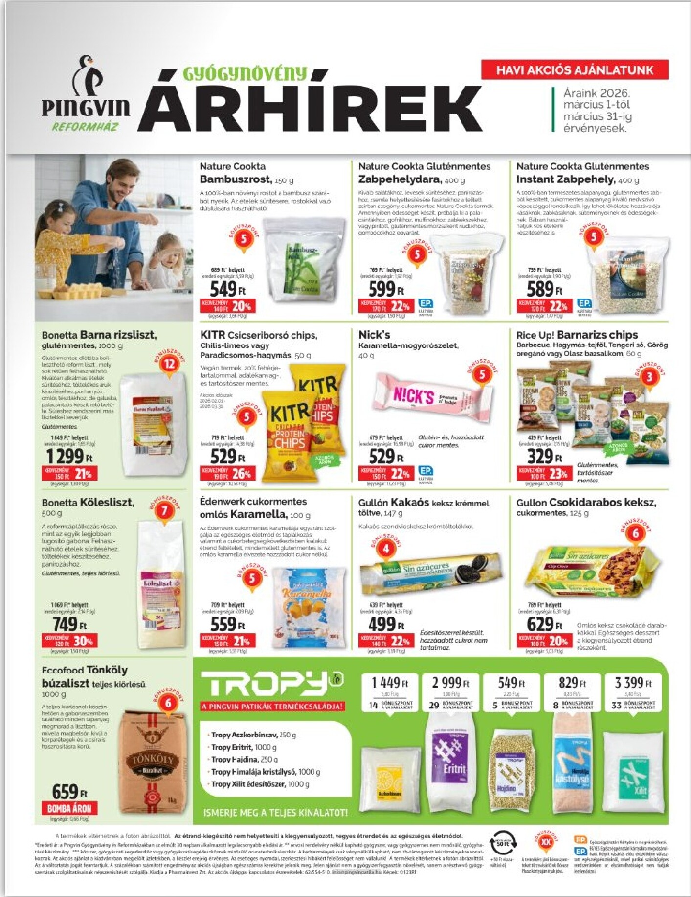 pingvin-patika - Pingvin Patika - Árhírek akciós újság, érvényes 2026.03.01. - 2026.03.31. - page: 3