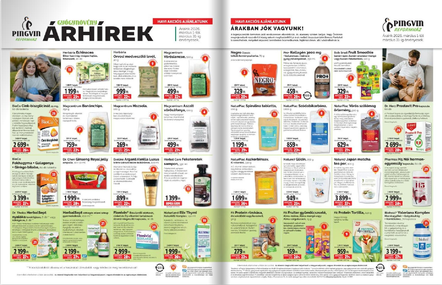 pingvin-patika - Pingvin Patika - Árhírek akciós újság, érvényes 2026.03.01. - 2026.03.31. - page: 2