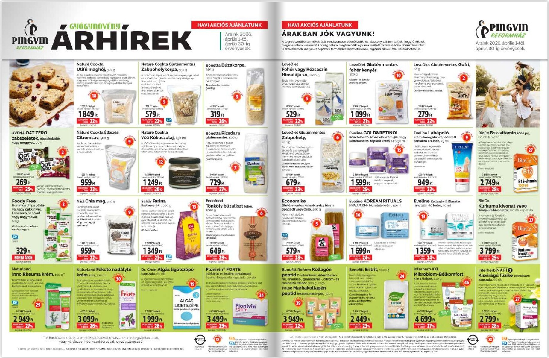 pingvin-patika - Aktuális Pingvin Patika - Reformház Árhírek szórólap érvényes szerdától 2026.04.01.-től csütörtöktől 2026.04.30.-ig - page: 2