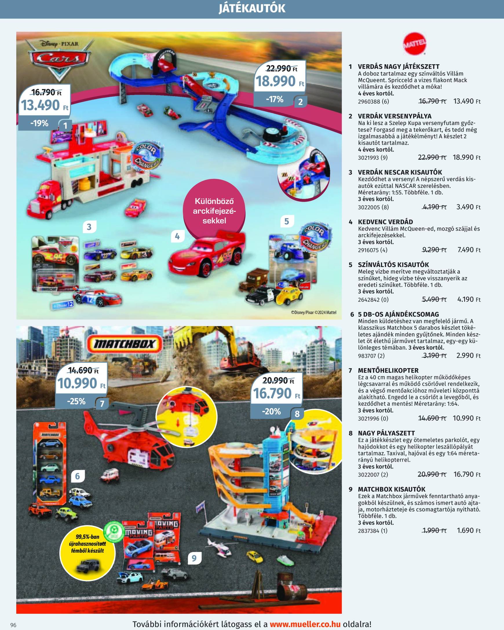 muller - Müller - Játékkatalógus akciós újság, érvényes 10.29. - 12.31. - page: 96