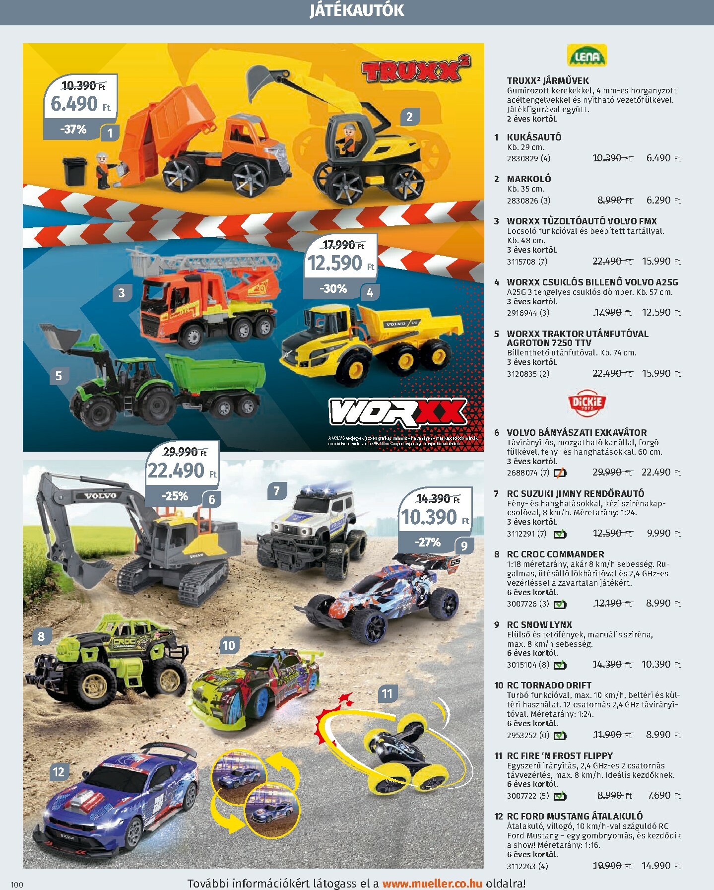 muller - Müller - Játékkatalógus akciós újság, érvényes 10.27. - 12.31. - page: 100 muller - Müller - Játékkatalógus akciós újság, érvényes 10.27. - 12.31. - page: 100
