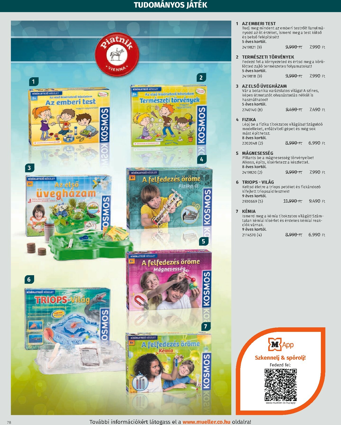 muller - Müller - Játékkatalógus akciós újság, érvényes 10.27. - 12.31. - page: 78 muller - Müller - Játékkatalógus akciós újság, érvényes 10.27. - 12.31. - page: 78