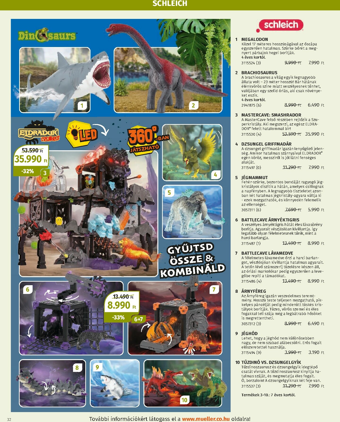 muller - Müller - Játékkatalógus akciós újság, érvényes 10.27. - 12.31. - page: 32 muller - Müller - Játékkatalógus akciós újság, érvényes 10.27. - 12.31. - page: 32