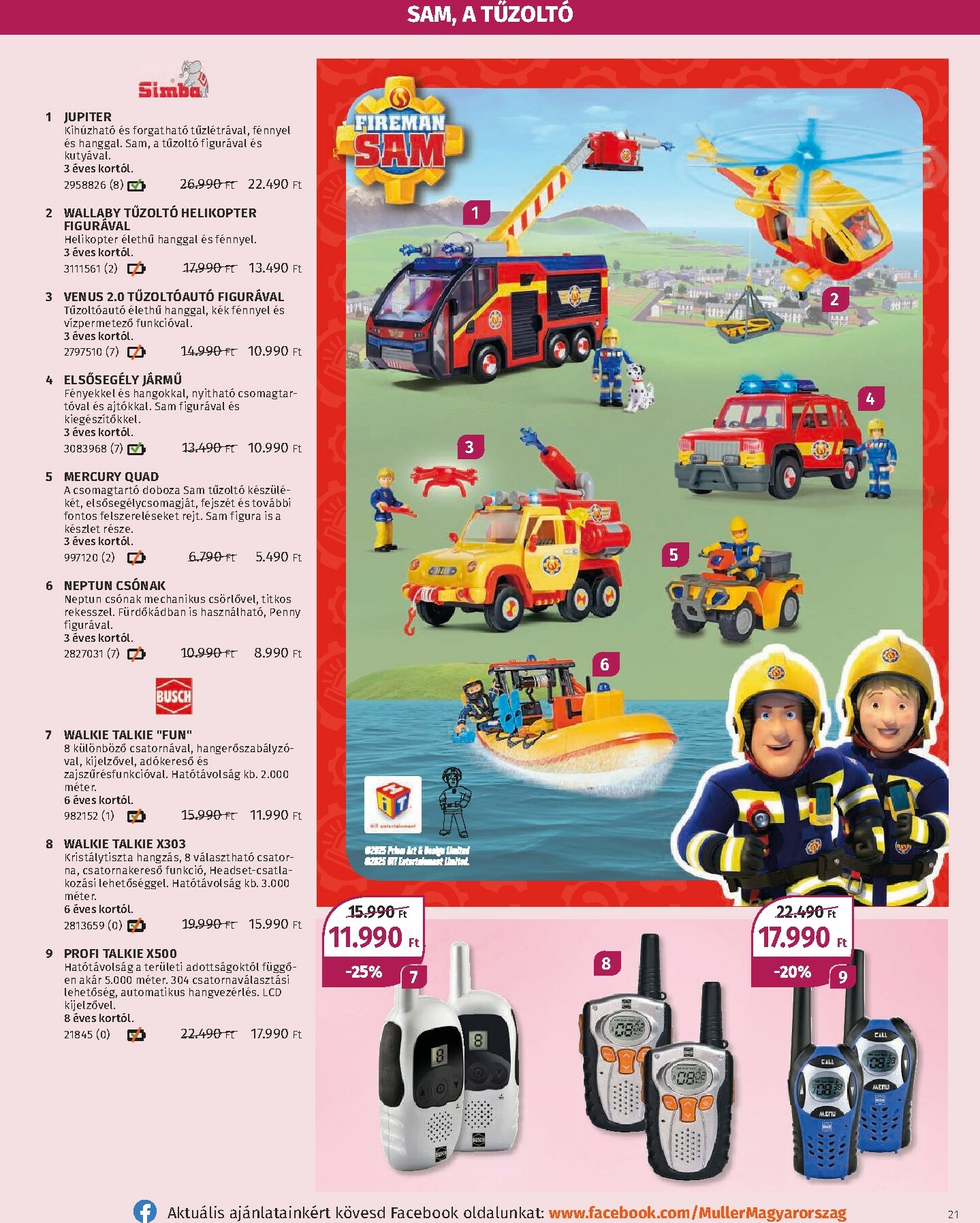 muller - Müller - Játékkatalógus akciós újság, érvényes 10.27. - 12.31. - page: 21 muller - Müller - Játékkatalógus akciós újság, érvényes 10.27. - 12.31. - page: 21