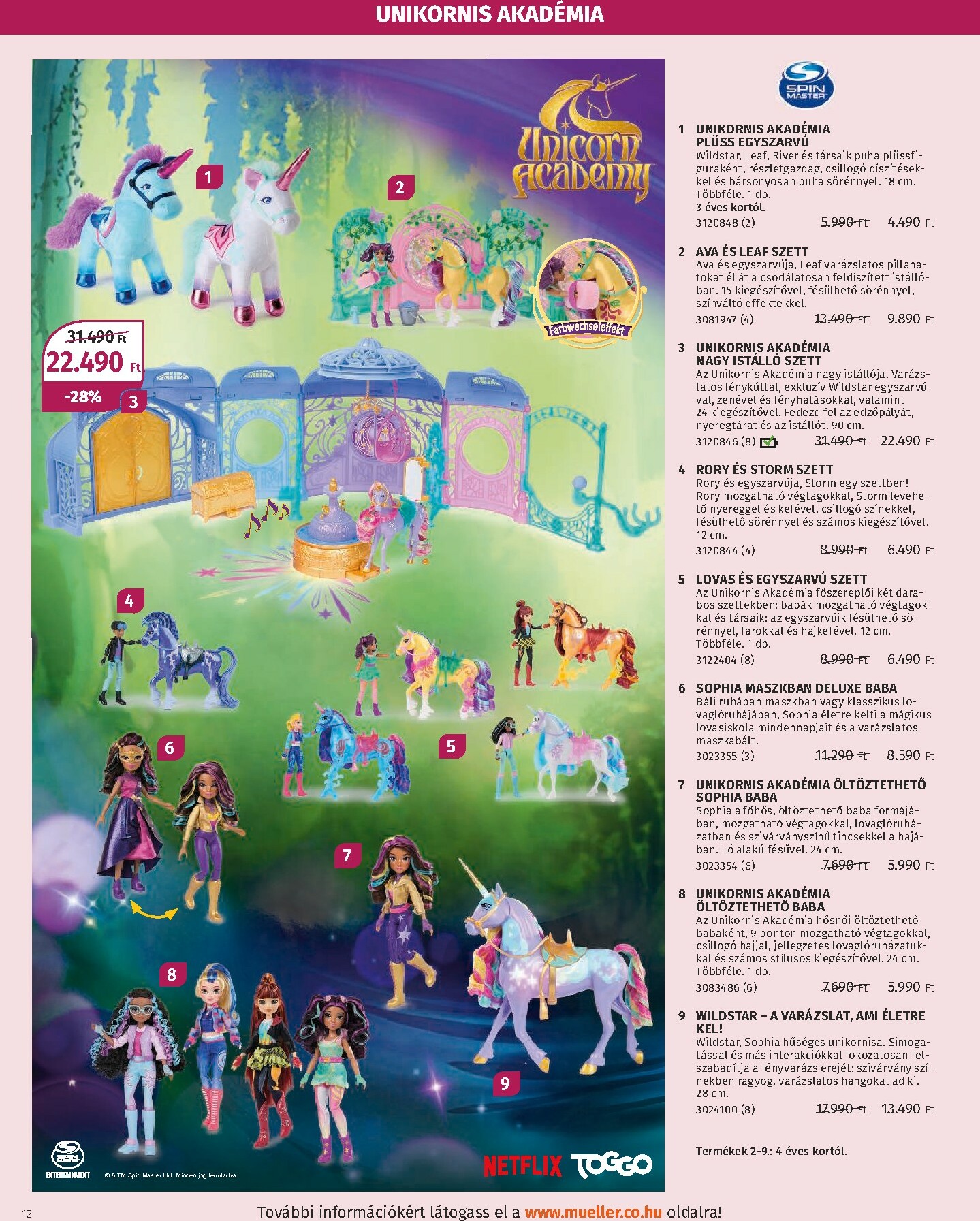 muller - Müller - Játékkatalógus akciós újság, érvényes 10.27. - 12.31. - page: 12 muller - Müller - Játékkatalógus akciós újság, érvényes 10.27. - 12.31. - page: 12