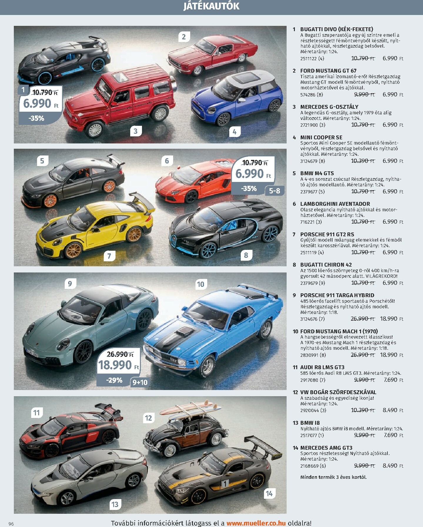 muller - Müller - Játékkatalógus akciós újság, érvényes 10.27. - 12.31. - page: 96 muller - Müller - Játékkatalógus akciós újság, érvényes 10.27. - 12.31. - page: 96