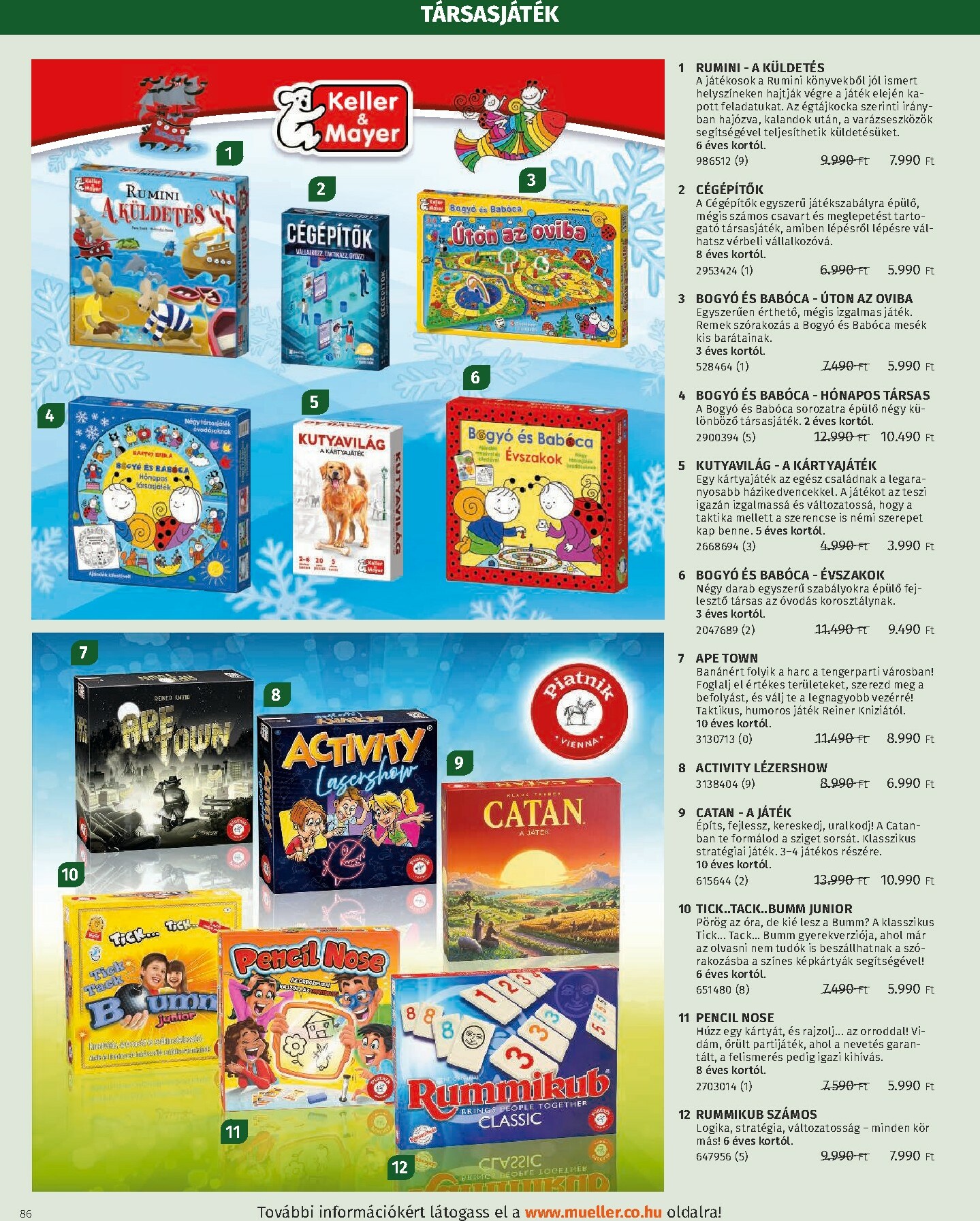 muller - Müller - Játékkatalógus akciós újság, érvényes 10.27. - 12.31. - page: 86 muller - Müller - Játékkatalógus akciós újság, érvényes 10.27. - 12.31. - page: 86