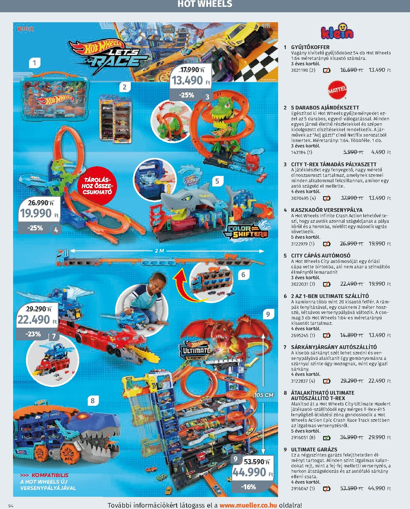 muller - Müller - Játékkatalógus akciós újság, érvényes 10.27. - 12.31. - page: 94 muller - Müller - Játékkatalógus akciós újság, érvényes 10.27. - 12.31. - page: 94