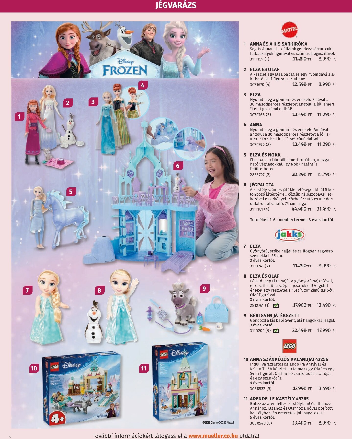 muller - Müller - Játékkatalógus akciós újság, érvényes 10.27. - 12.31. - page: 6 muller - Müller - Játékkatalógus akciós újság, érvényes 10.27. - 12.31. - page: 6