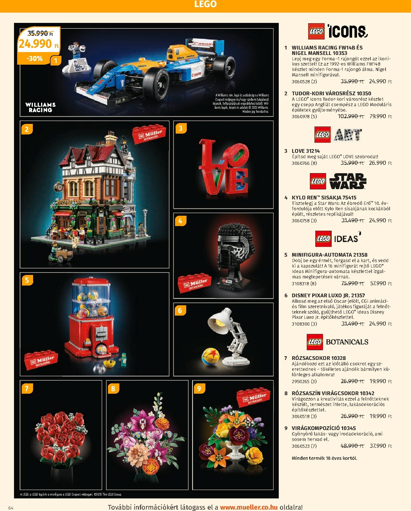 muller - Müller - Játékkatalógus akciós újság, érvényes 10.27. - 12.31. - page: 64 muller - Müller - Játékkatalógus akciós újság, érvényes 10.27. - 12.31. - page: 64