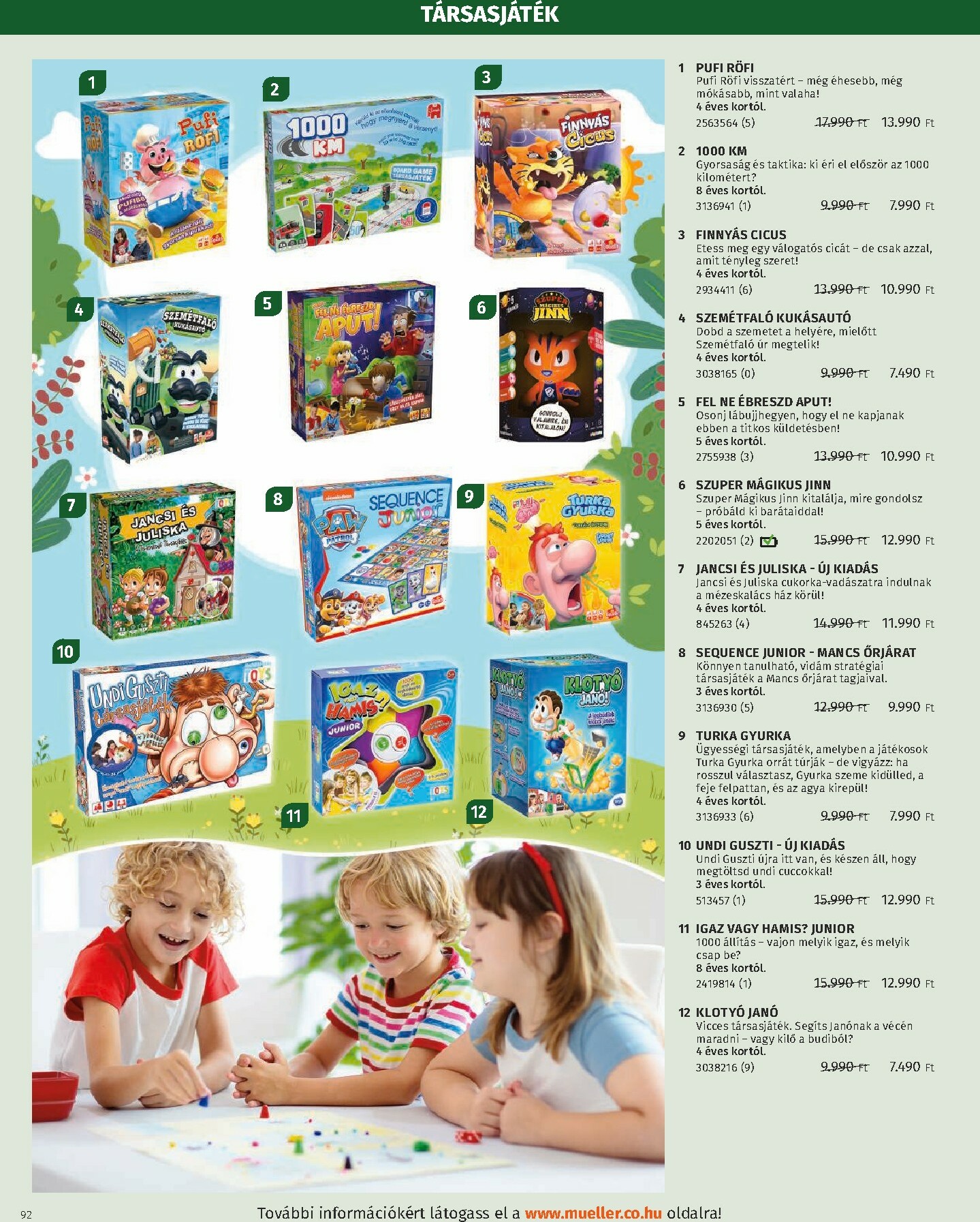 muller - Müller - Játékkatalógus akciós újság, érvényes 10.27. - 12.31. - page: 92 muller - Müller - Játékkatalógus akciós újság, érvényes 10.27. - 12.31. - page: 92