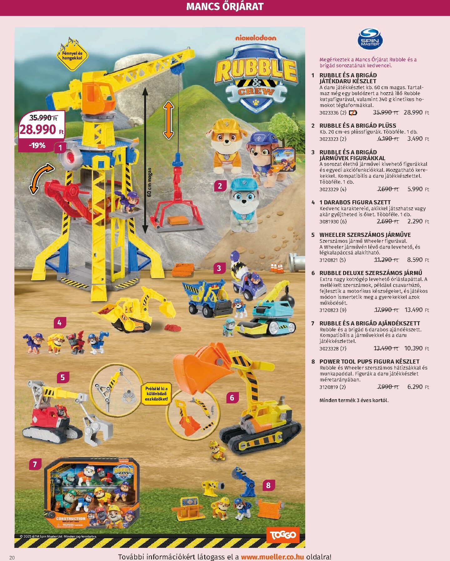 muller - Müller - Játékkatalógus akciós újság, érvényes 10.27. - 12.31. - page: 20 muller - Müller - Játékkatalógus akciós újság, érvényes 10.27. - 12.31. - page: 20