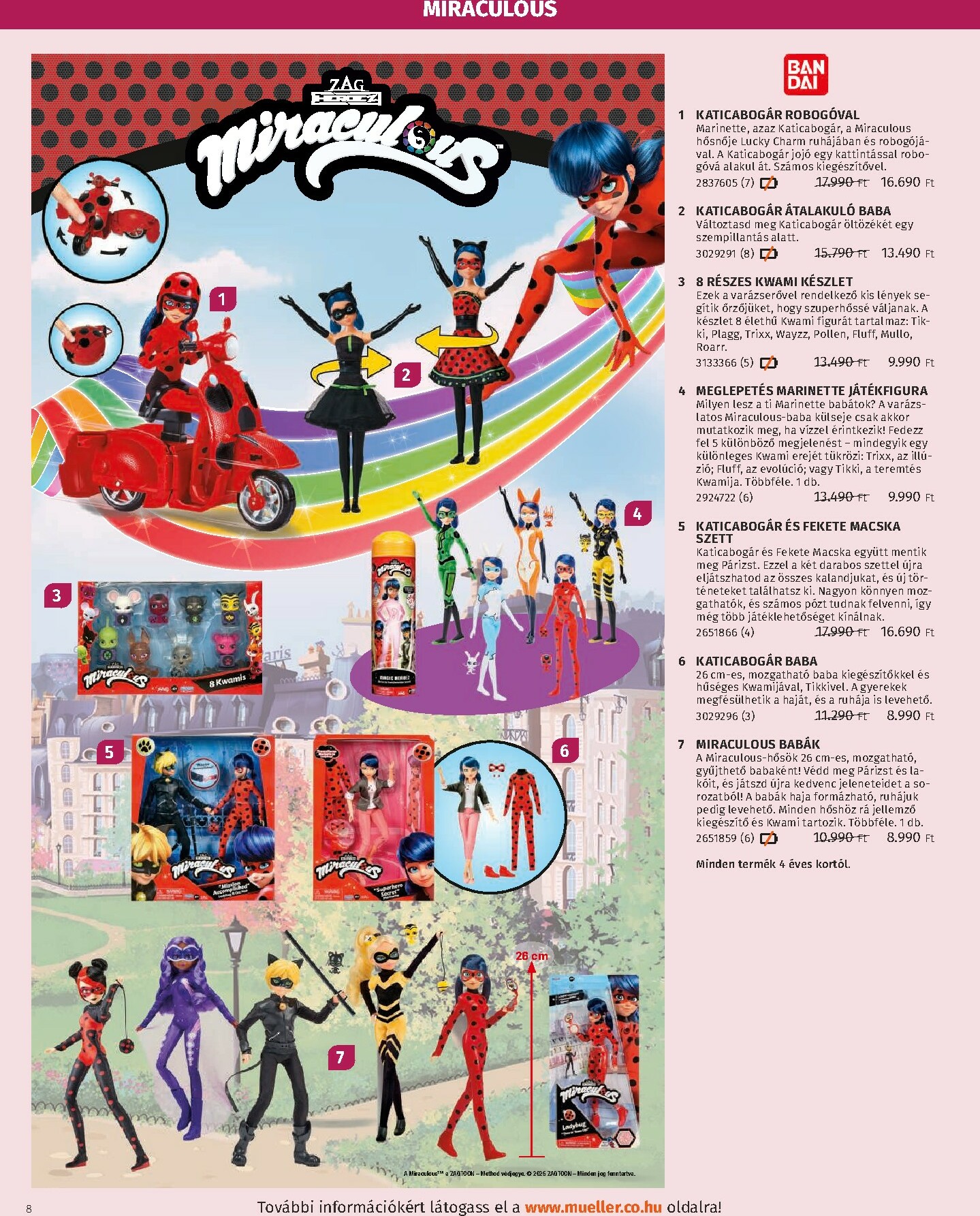 muller - Müller - Játékkatalógus akciós újság, érvényes 10.27. - 12.31. - page: 8 muller - Müller - Játékkatalógus akciós újság, érvényes 10.27. - 12.31. - page: 8