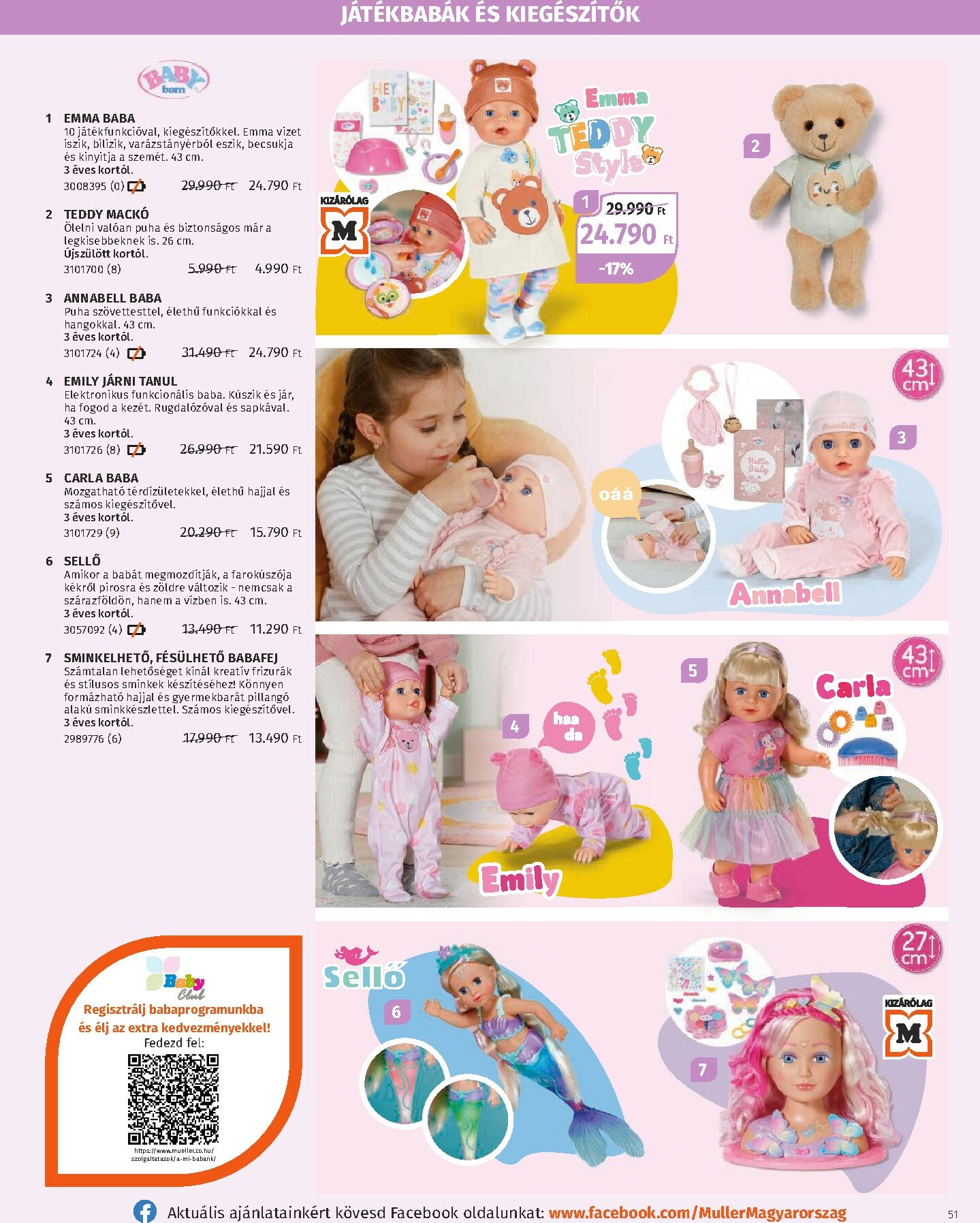 muller - Müller - Játékkatalógus akciós újság, érvényes 10.27. - 12.31. - page: 51 muller - Müller - Játékkatalógus akciós újság, érvényes 10.27. - 12.31. - page: 51