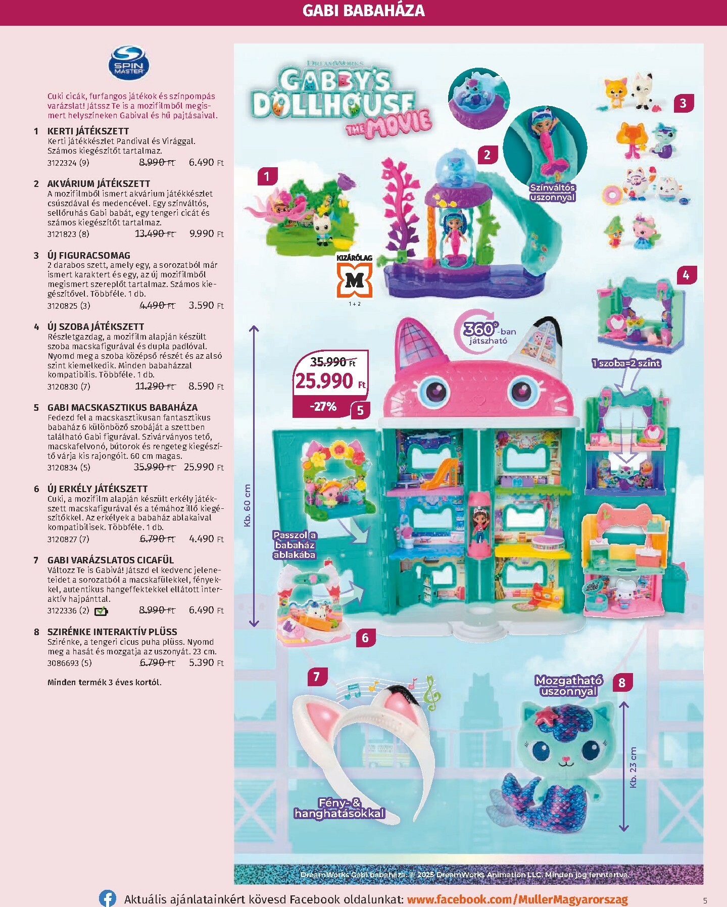 muller - Müller - Játékkatalógus akciós újság, érvényes 10.27. - 12.31. - page: 5 muller - Müller - Játékkatalógus akciós újság, érvényes 10.27. - 12.31. - page: 5