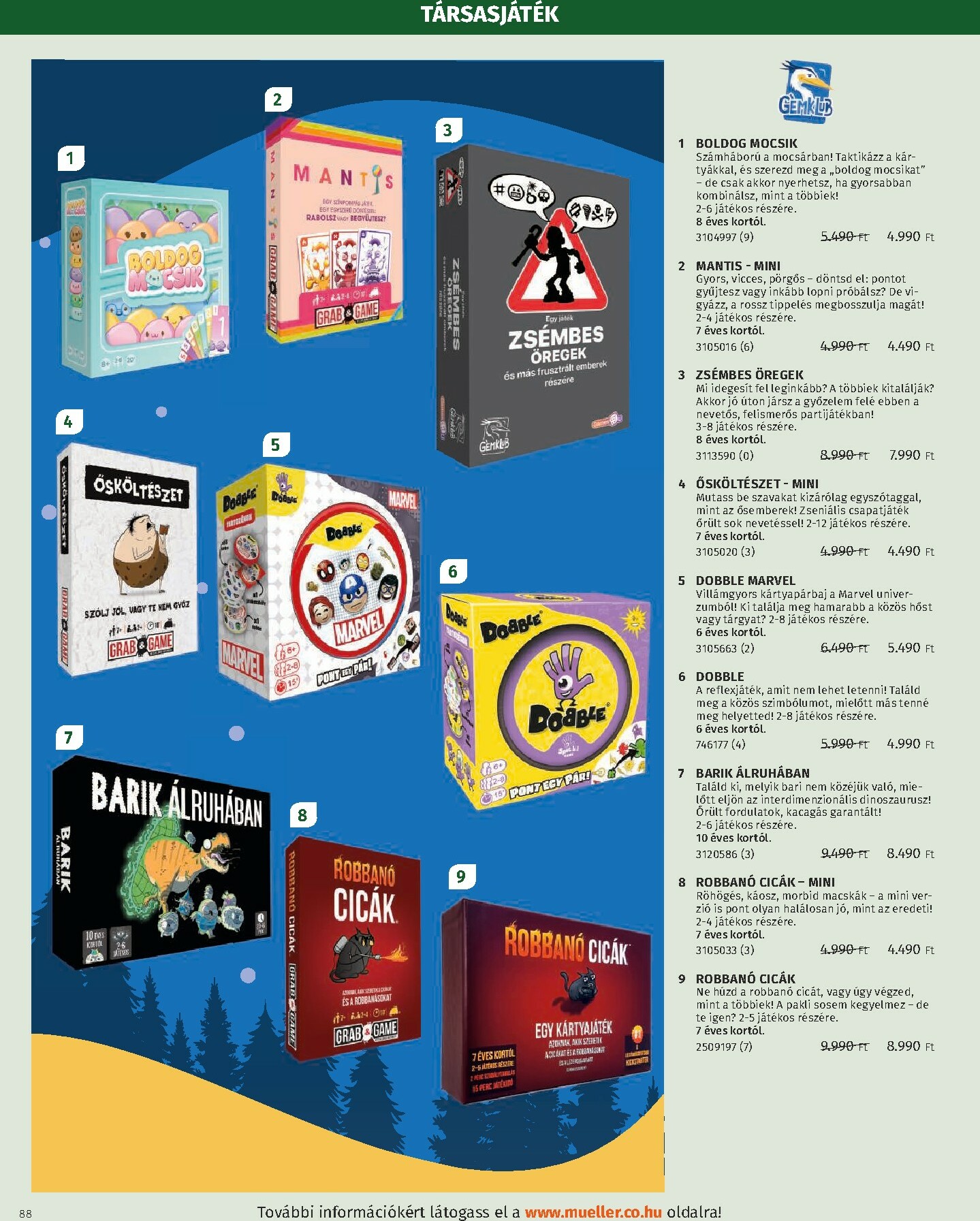 muller - Müller - Játékkatalógus akciós újság, érvényes 10.27. - 12.31. - page: 88 muller - Müller - Játékkatalógus akciós újság, érvényes 10.27. - 12.31. - page: 88