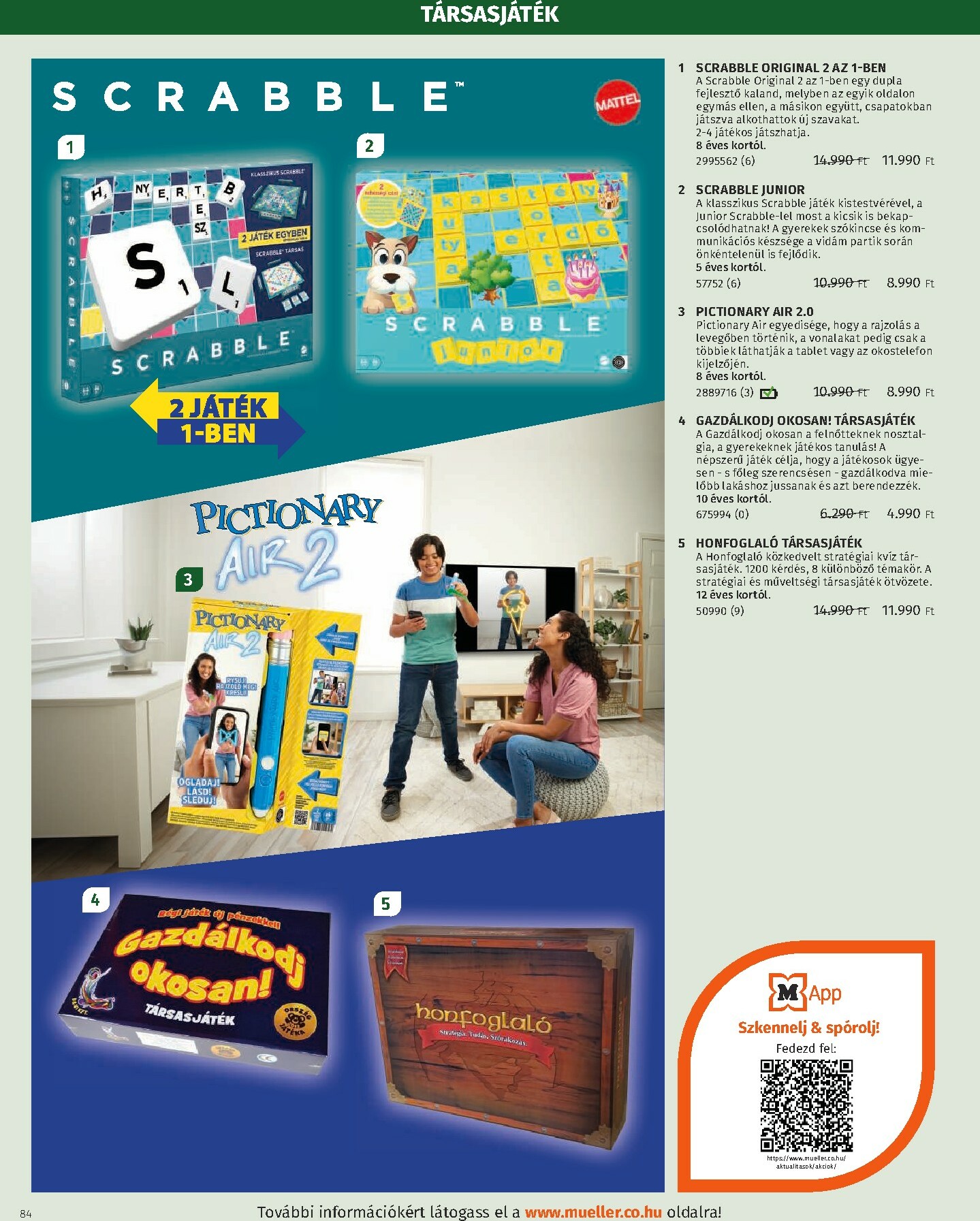 muller - Müller - Játékkatalógus akciós újság, érvényes 10.27. - 12.31. - page: 84 muller - Müller - Játékkatalógus akciós újság, érvényes 10.27. - 12.31. - page: 84