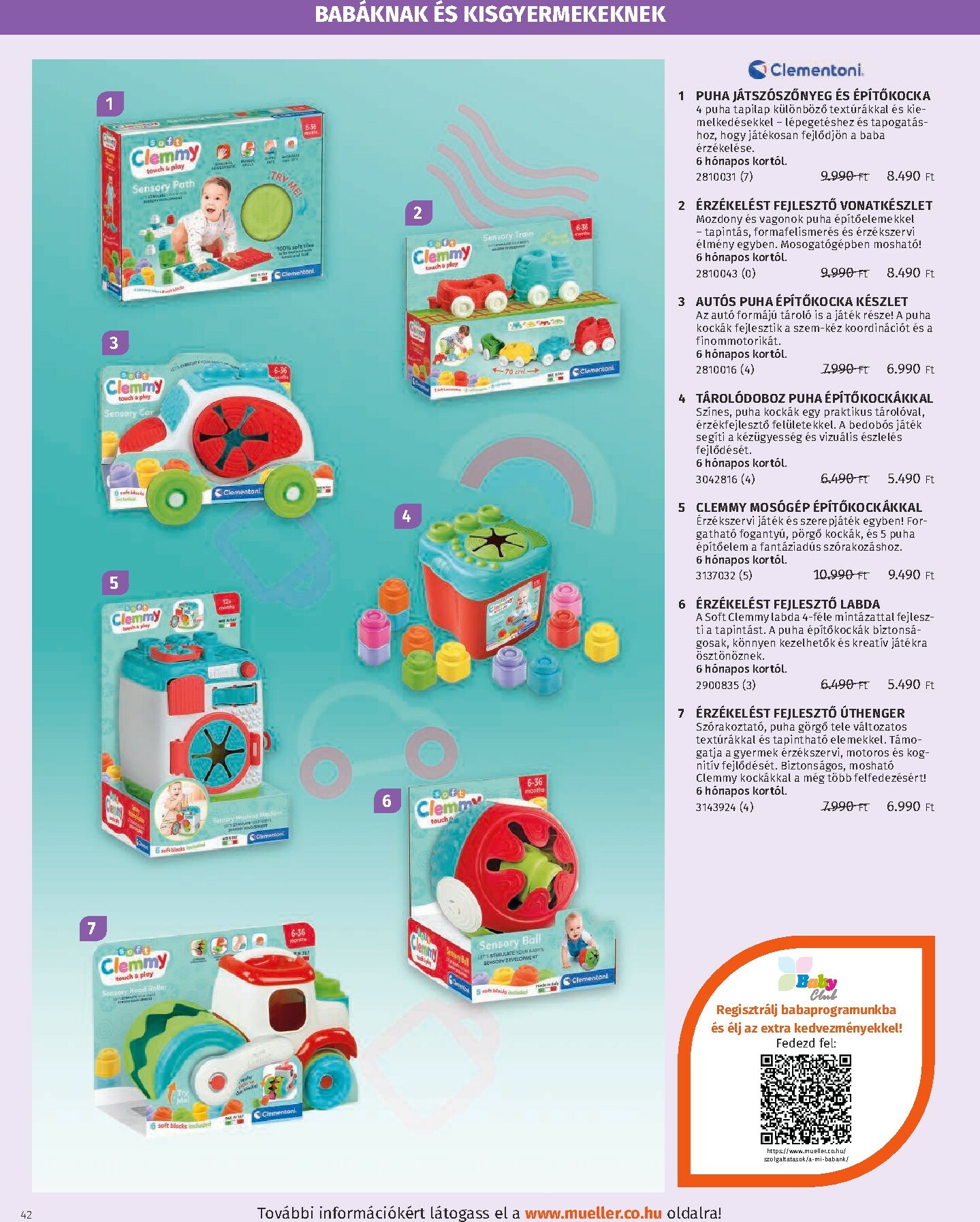 muller - Müller - Játékkatalógus akciós újság, érvényes 10.27. - 12.31. - page: 42 muller - Müller - Játékkatalógus akciós újság, érvényes 10.27. - 12.31. - page: 42