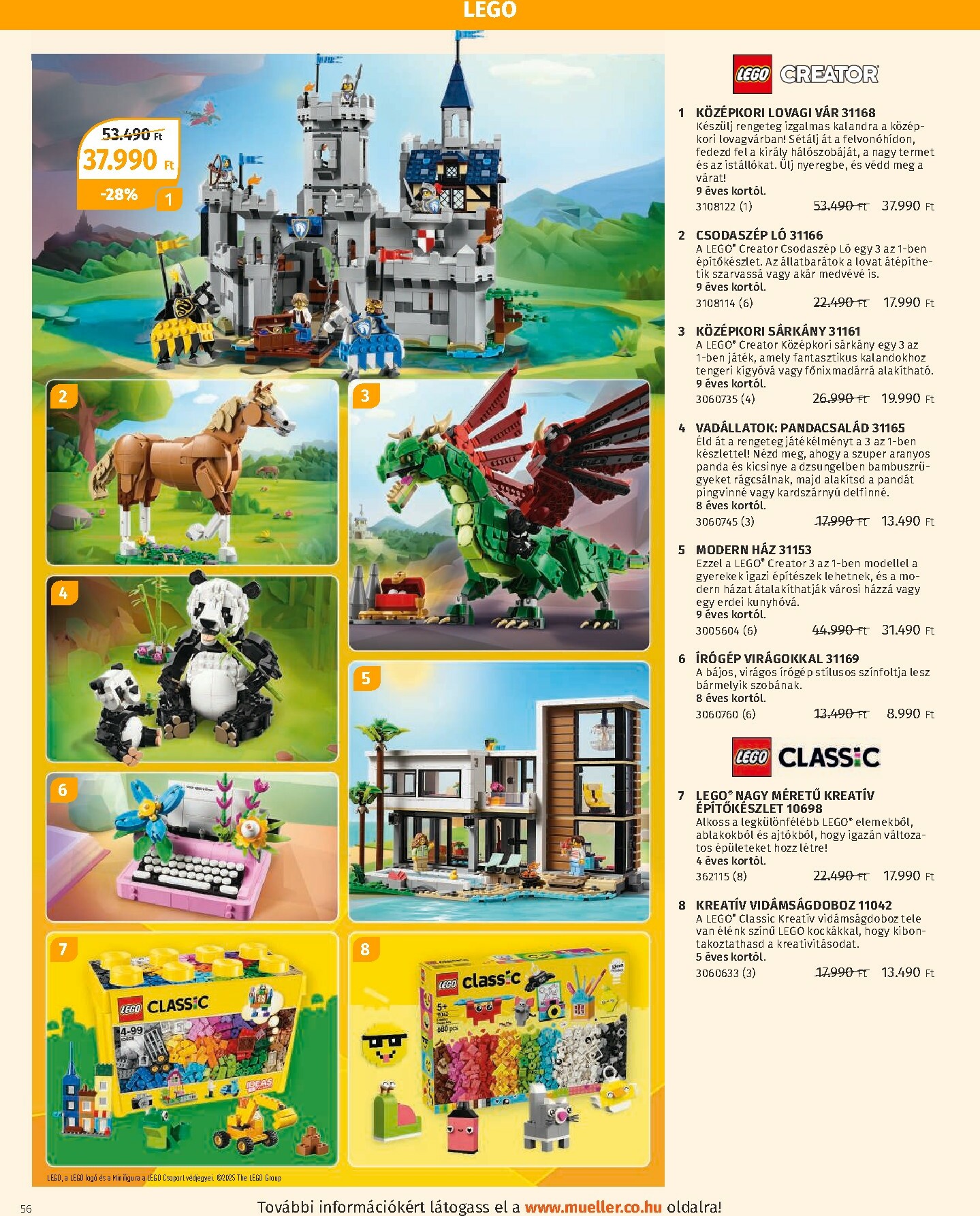 muller - Müller - Játékkatalógus akciós újság, érvényes 10.27. - 12.31. - page: 56 muller - Müller - Játékkatalógus akciós újság, érvényes 10.27. - 12.31. - page: 56