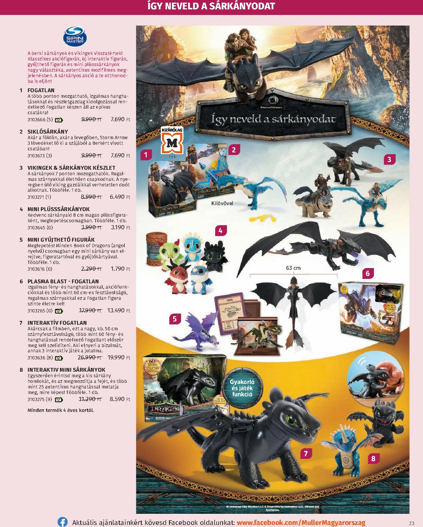 muller - Müller - Játékkatalógus akciós újság, érvényes 10.27. - 12.31. - page: 23 muller - Müller - Játékkatalógus akciós újság, érvényes 10.27. - 12.31. - page: 23