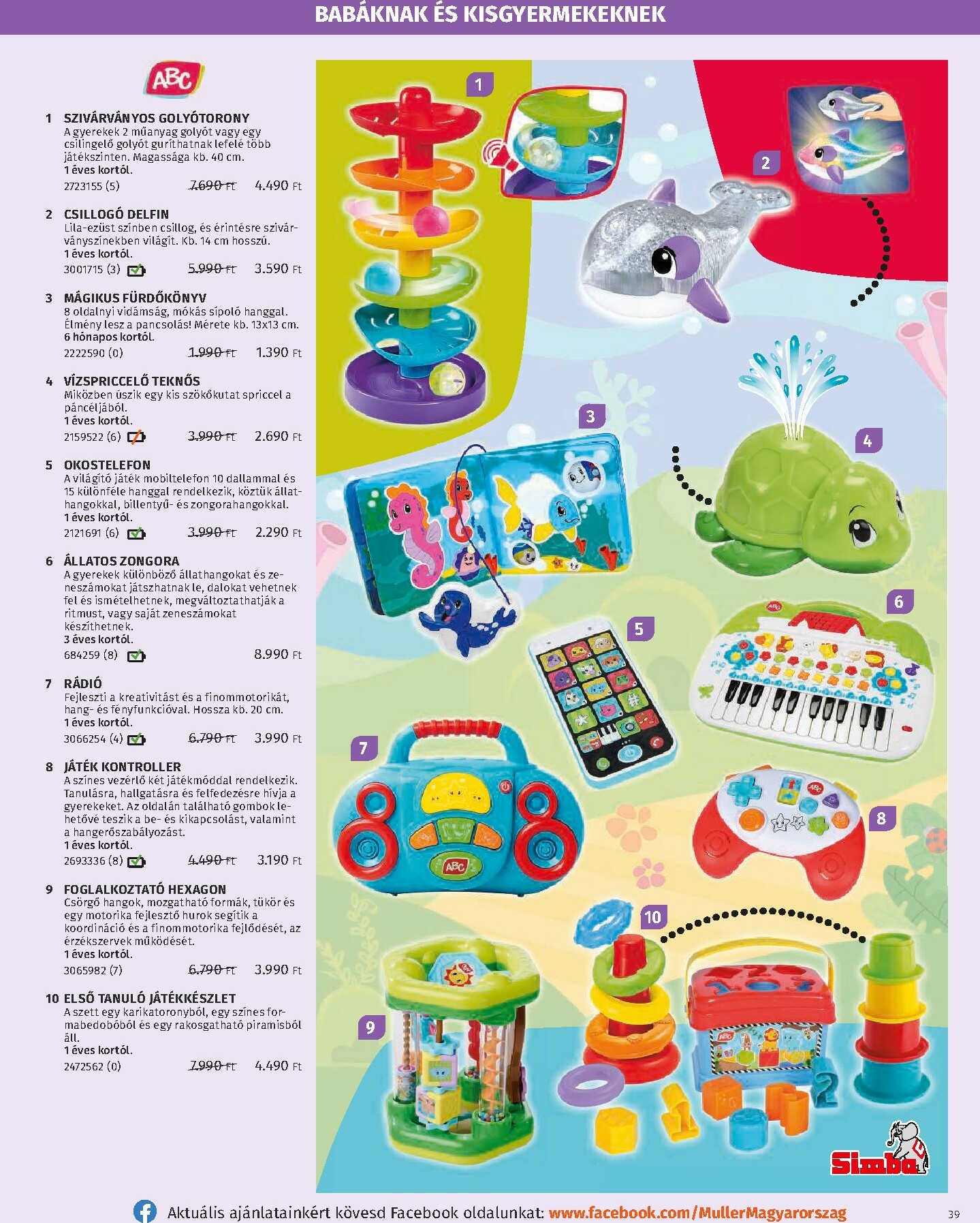 muller - Müller - Játékkatalógus akciós újság, érvényes 10.27. - 12.31. - page: 39 muller - Müller - Játékkatalógus akciós újság, érvényes 10.27. - 12.31. - page: 39