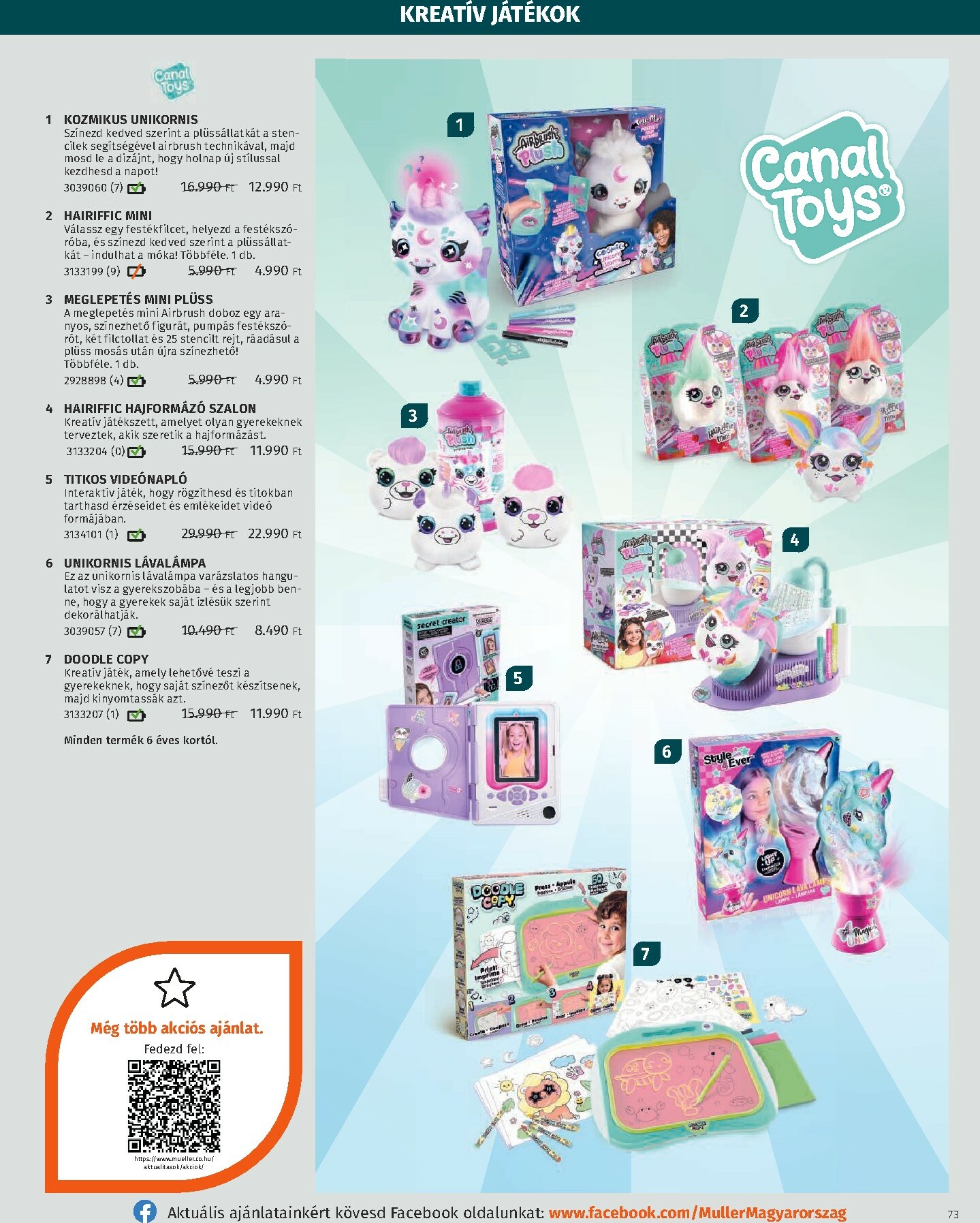 muller - Müller - Játékkatalógus akciós újság, érvényes 10.27. - 12.31. - page: 73 muller - Müller - Játékkatalógus akciós újság, érvényes 10.27. - 12.31. - page: 73