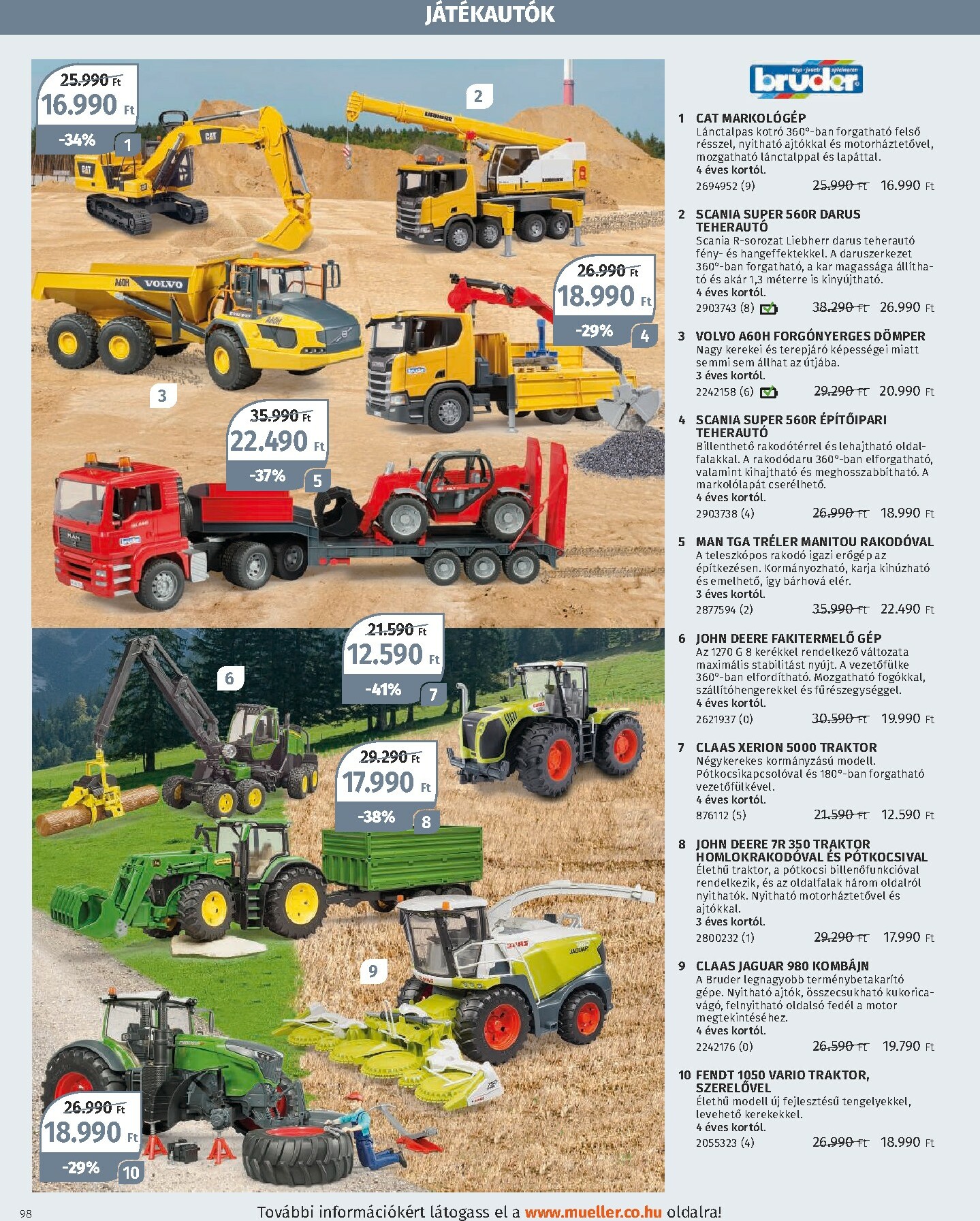 muller - Müller - Játékkatalógus akciós újság, érvényes 10.27. - 12.31. - page: 98 muller - Müller - Játékkatalógus akciós újság, érvényes 10.27. - 12.31. - page: 98