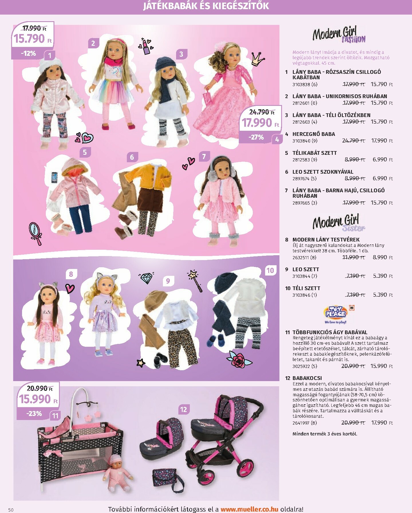 muller - Müller - Játékkatalógus akciós újság, érvényes 10.27. - 12.31. - page: 50 muller - Müller - Játékkatalógus akciós újság, érvényes 10.27. - 12.31. - page: 50