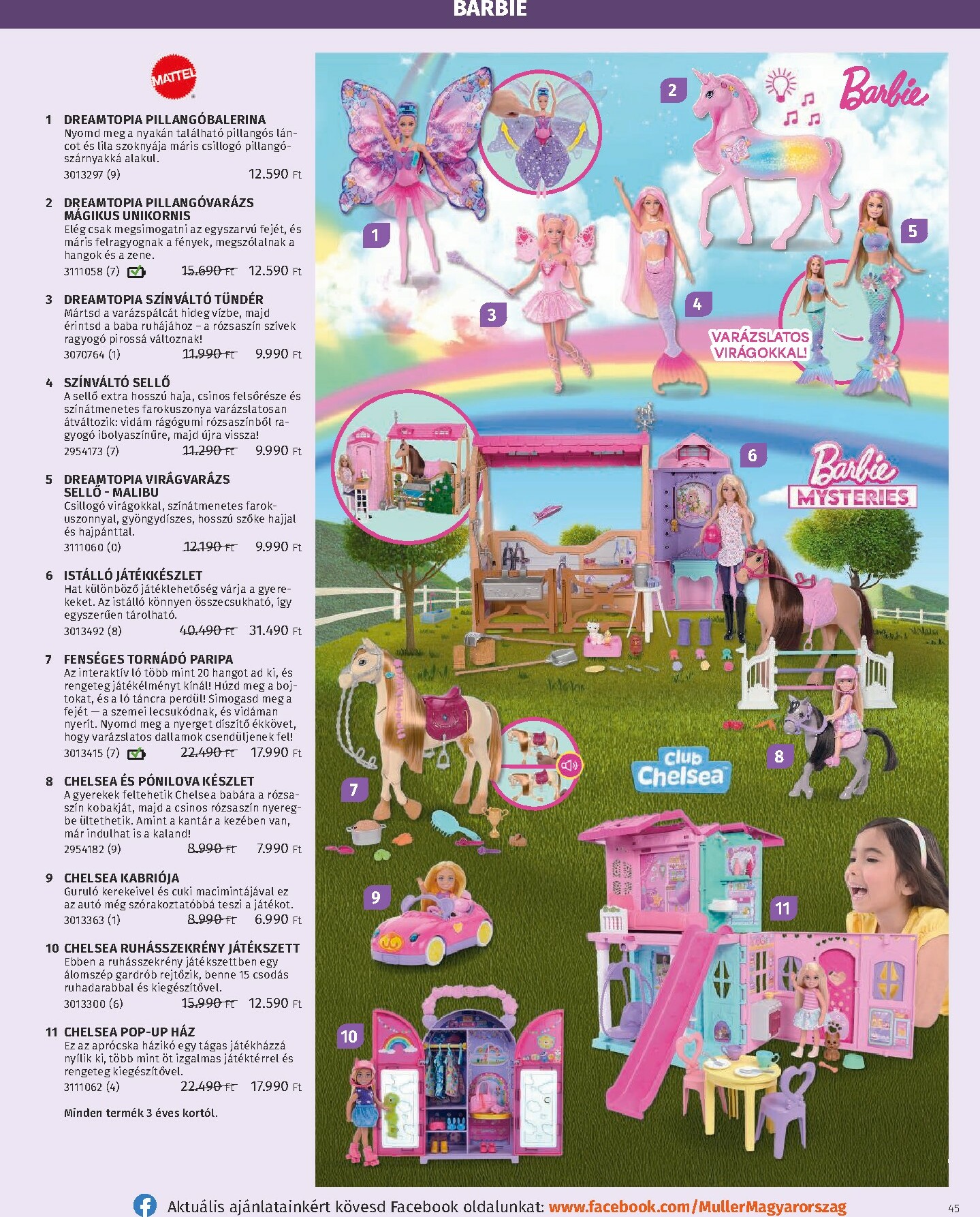 muller - Müller - Játékkatalógus akciós újság, érvényes 10.27. - 12.31. - page: 45 muller - Müller - Játékkatalógus akciós újság, érvényes 10.27. - 12.31. - page: 45