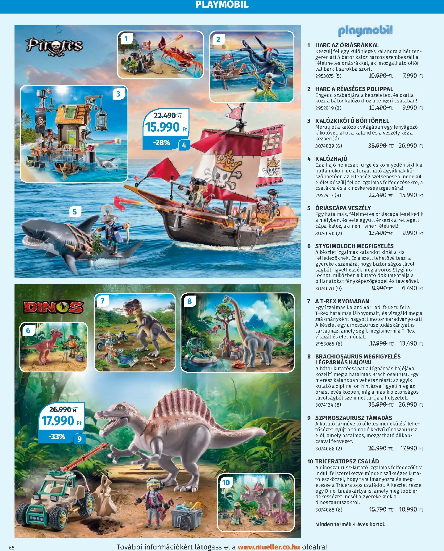 muller - Müller - Játékkatalógus akciós újság, érvényes 10.27. - 12.31. - page: 68 muller - Müller - Játékkatalógus akciós újság, érvényes 10.27. - 12.31. - page: 68